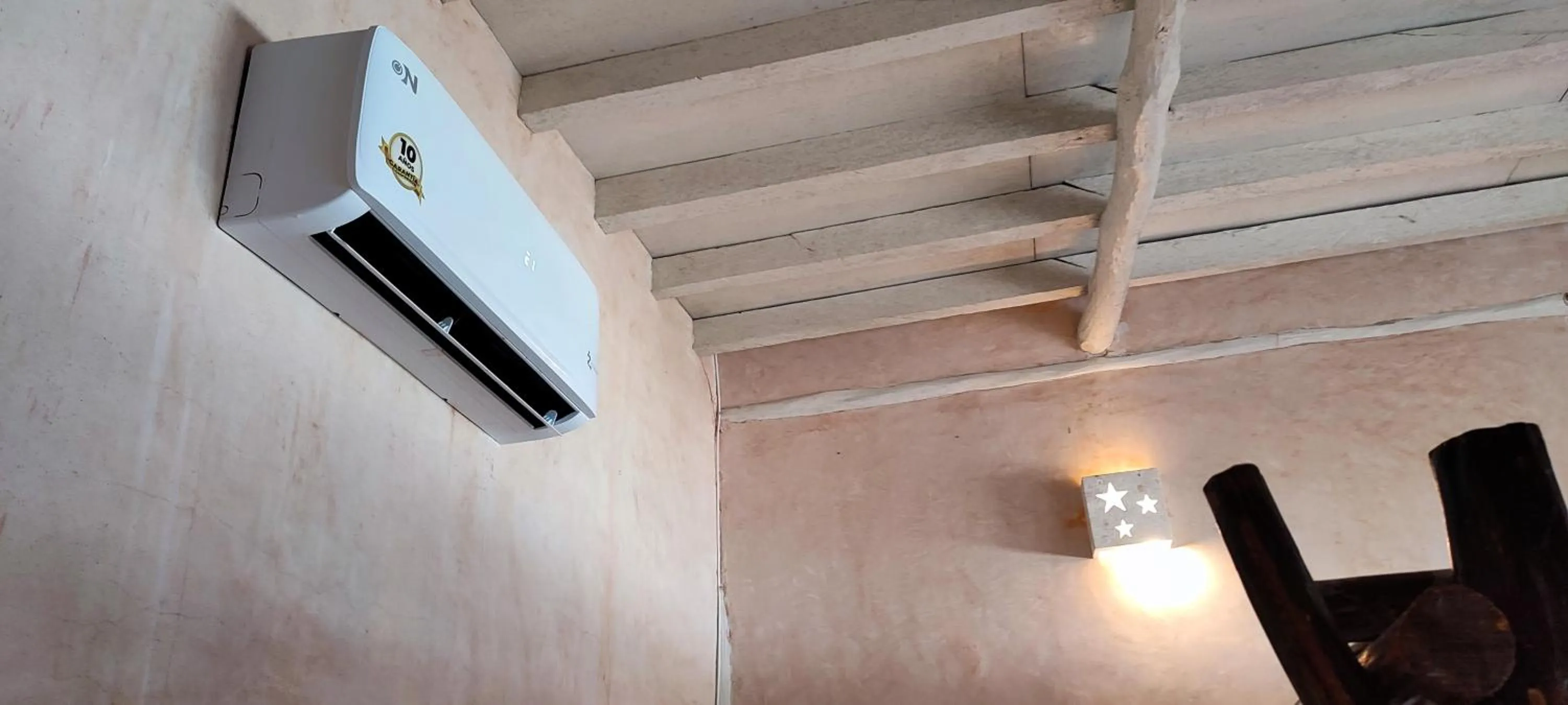 air conditioner in Villa Las Estrellas Tulum - located at the party zone
