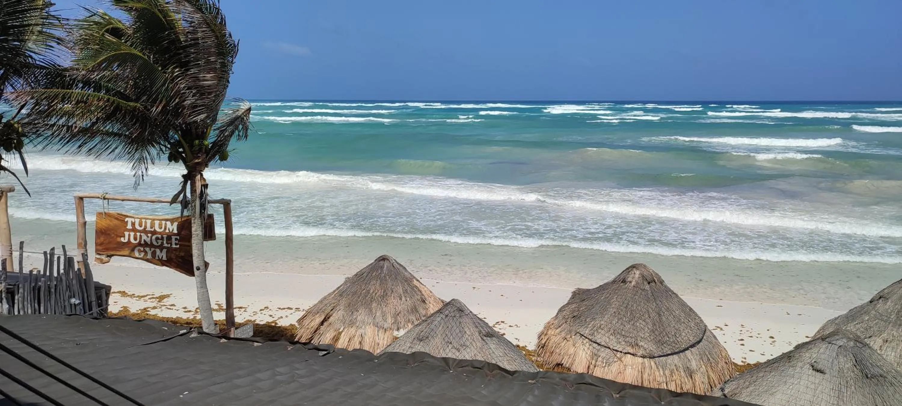 Beach in Villa Las Estrellas Tulum - located at the party zone