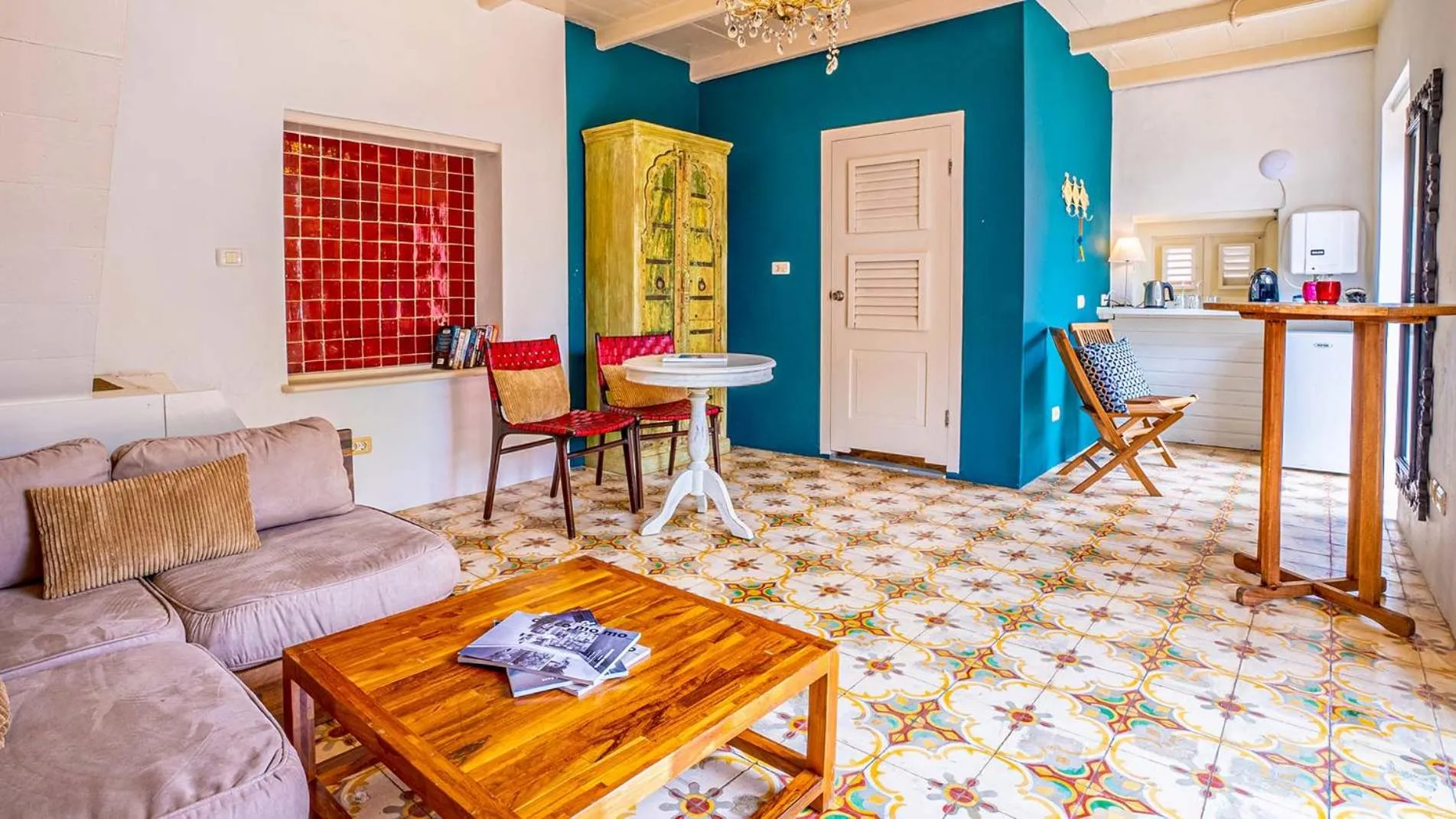 Living room in Villa Tokara