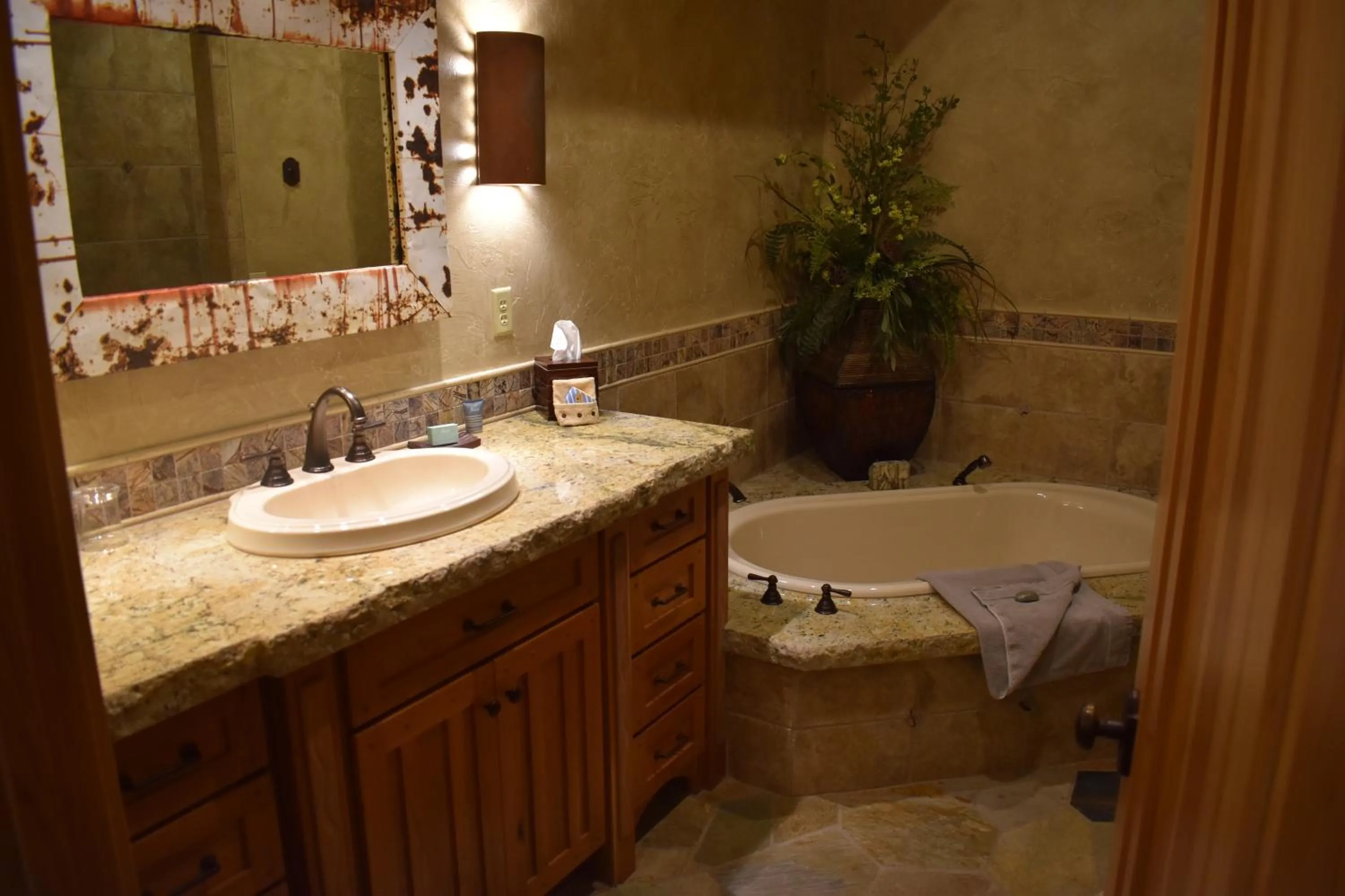 Bathroom in Cougar Ridge Resort