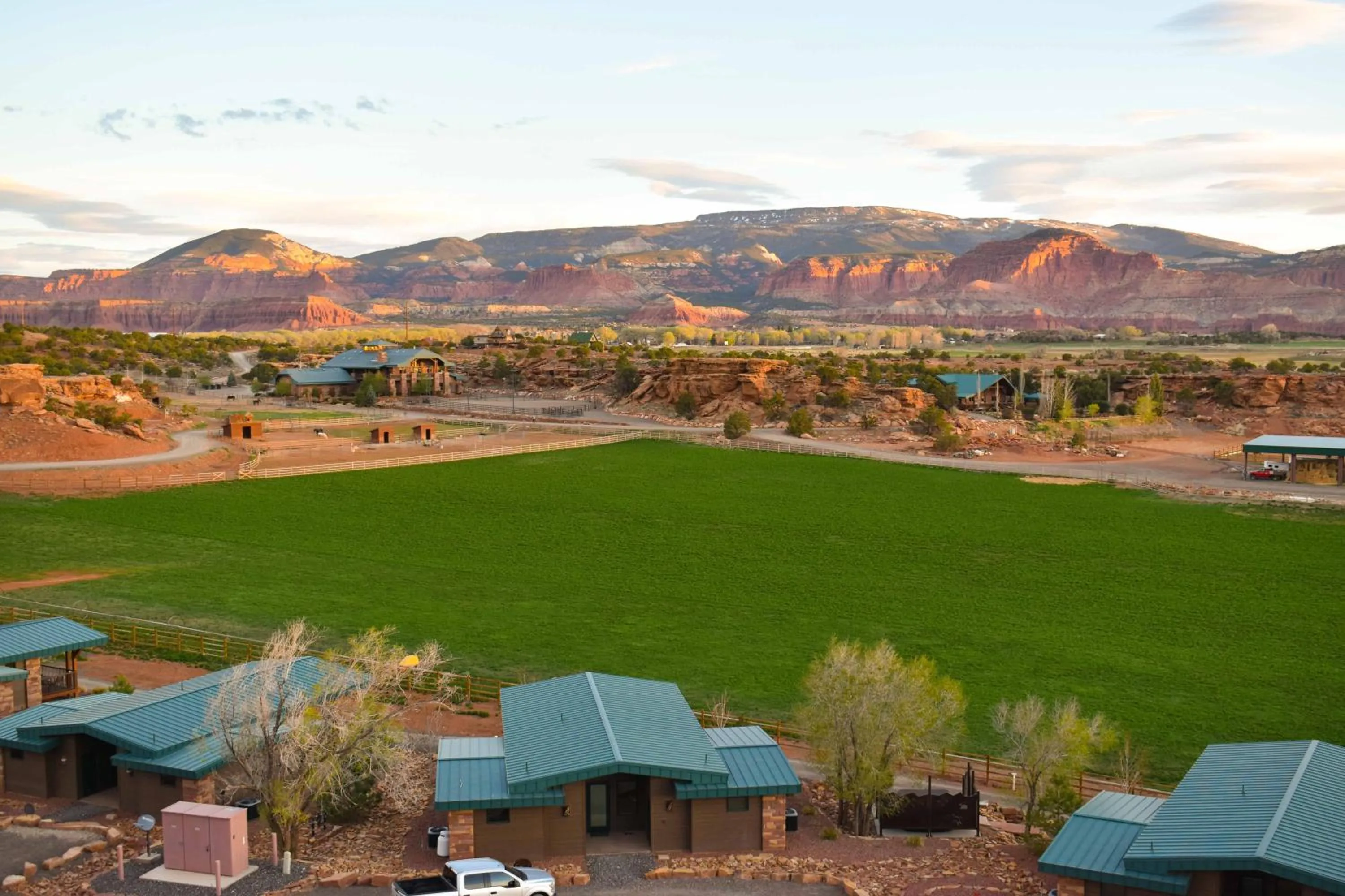 Mountain view in Cougar Ridge Resort