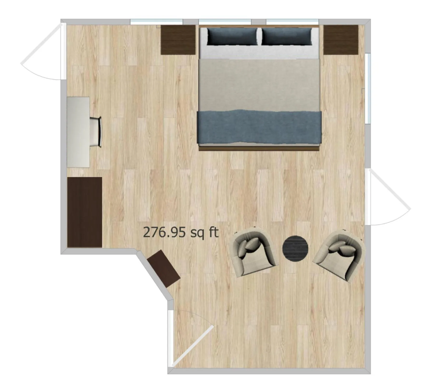 Floor plan in Cougar Ridge Resort