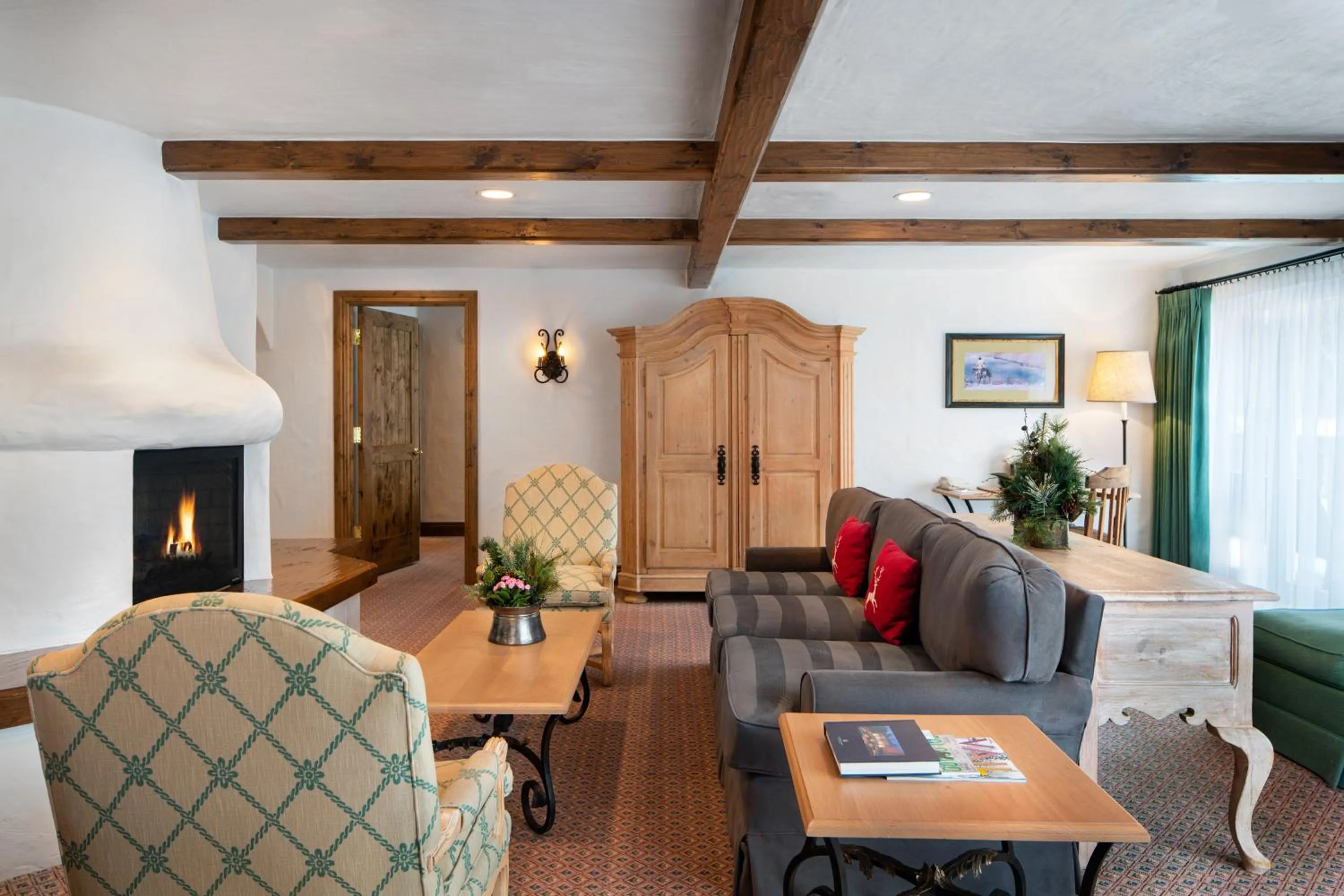 Seating area in Sonnenalp