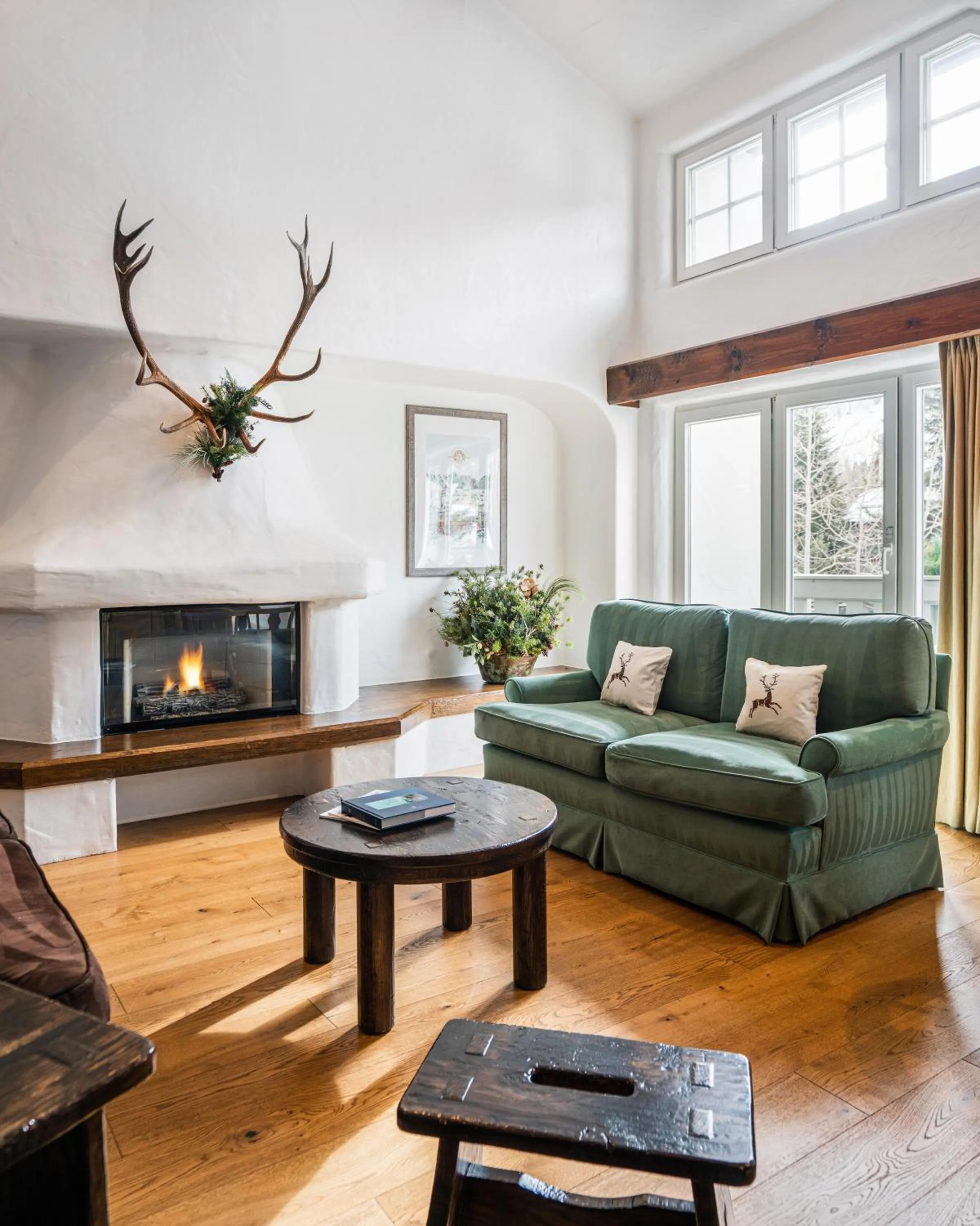 Seating area in Sonnenalp