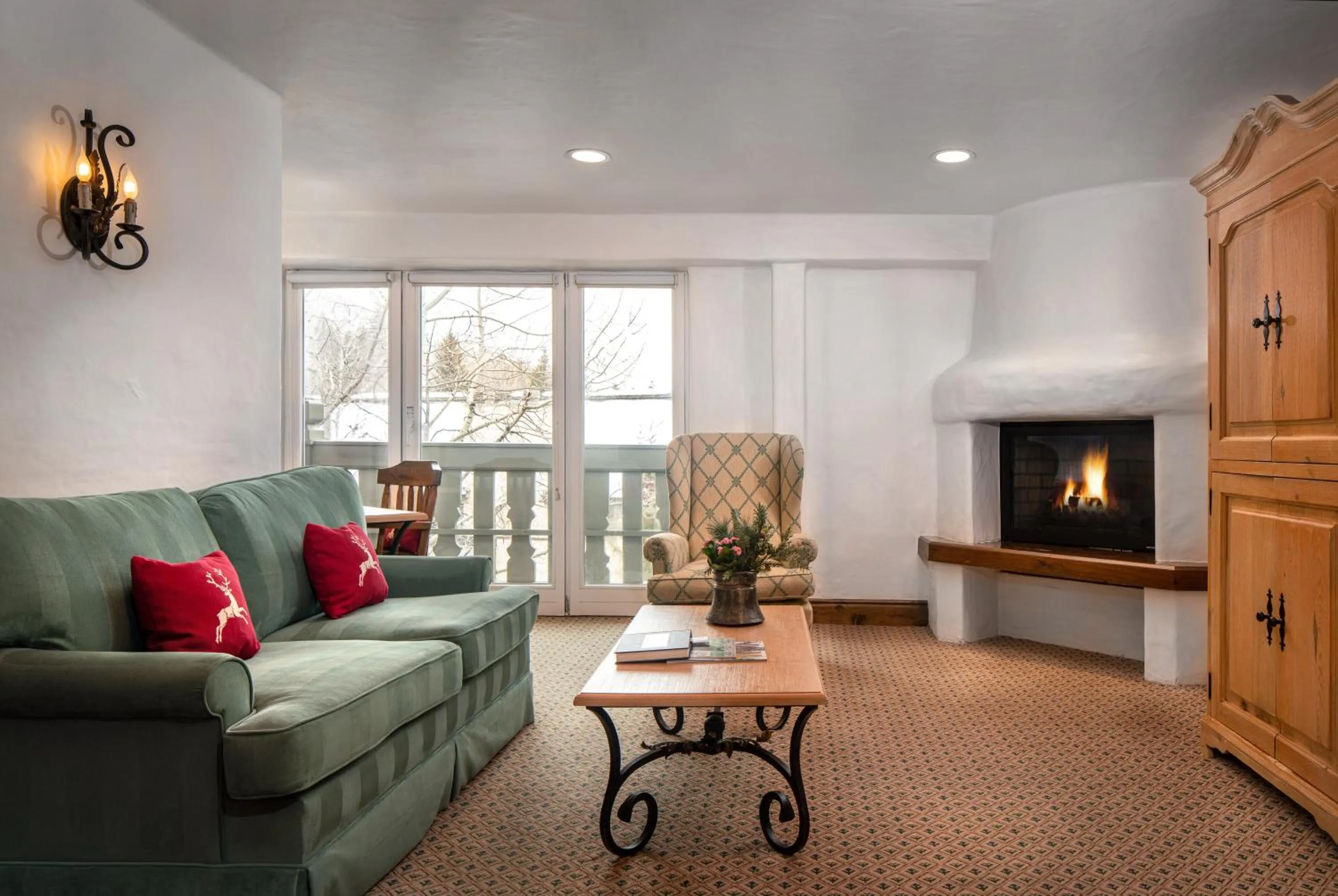 Living room in Sonnenalp