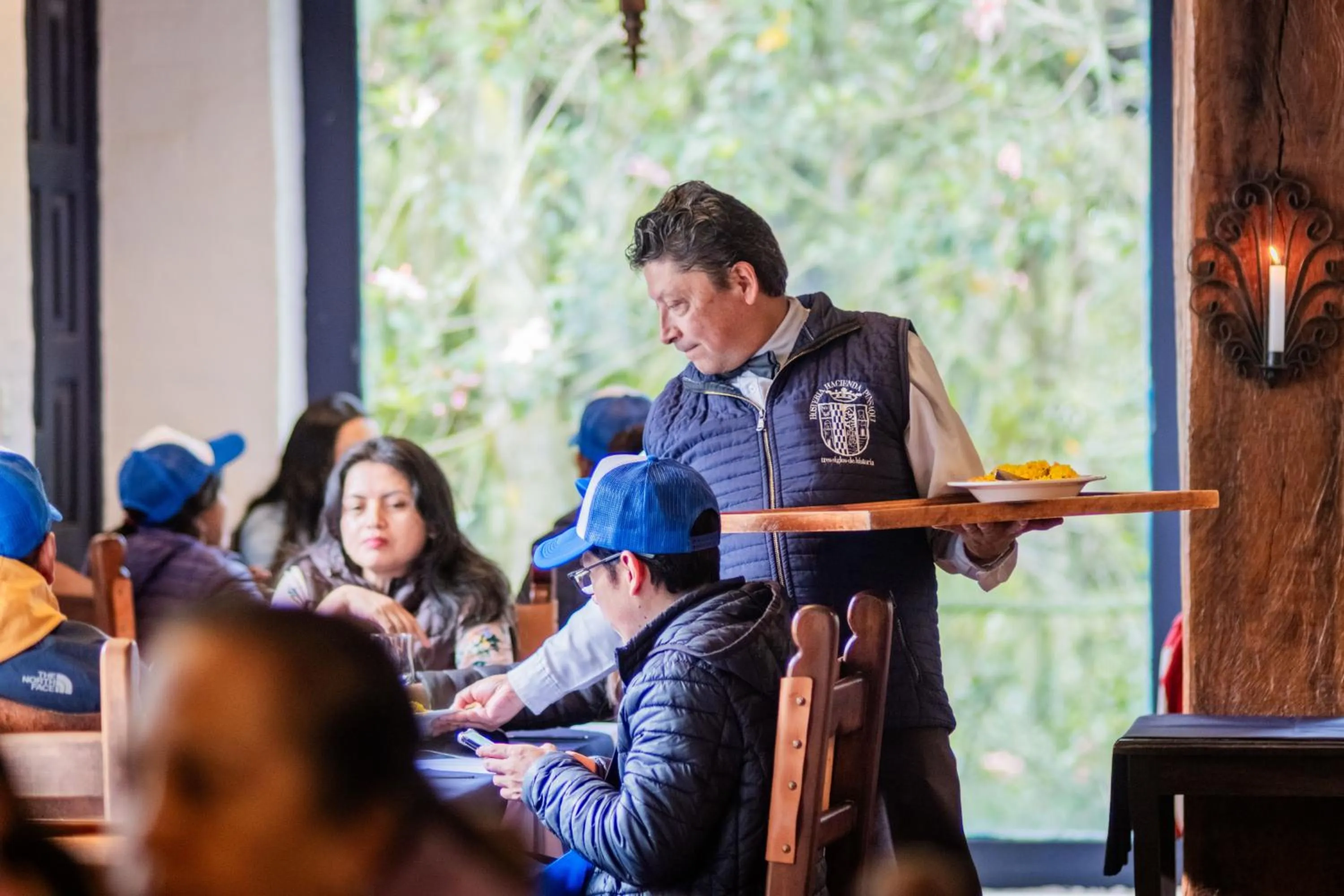 Staff in Hostería Hacienda Pinsaqui