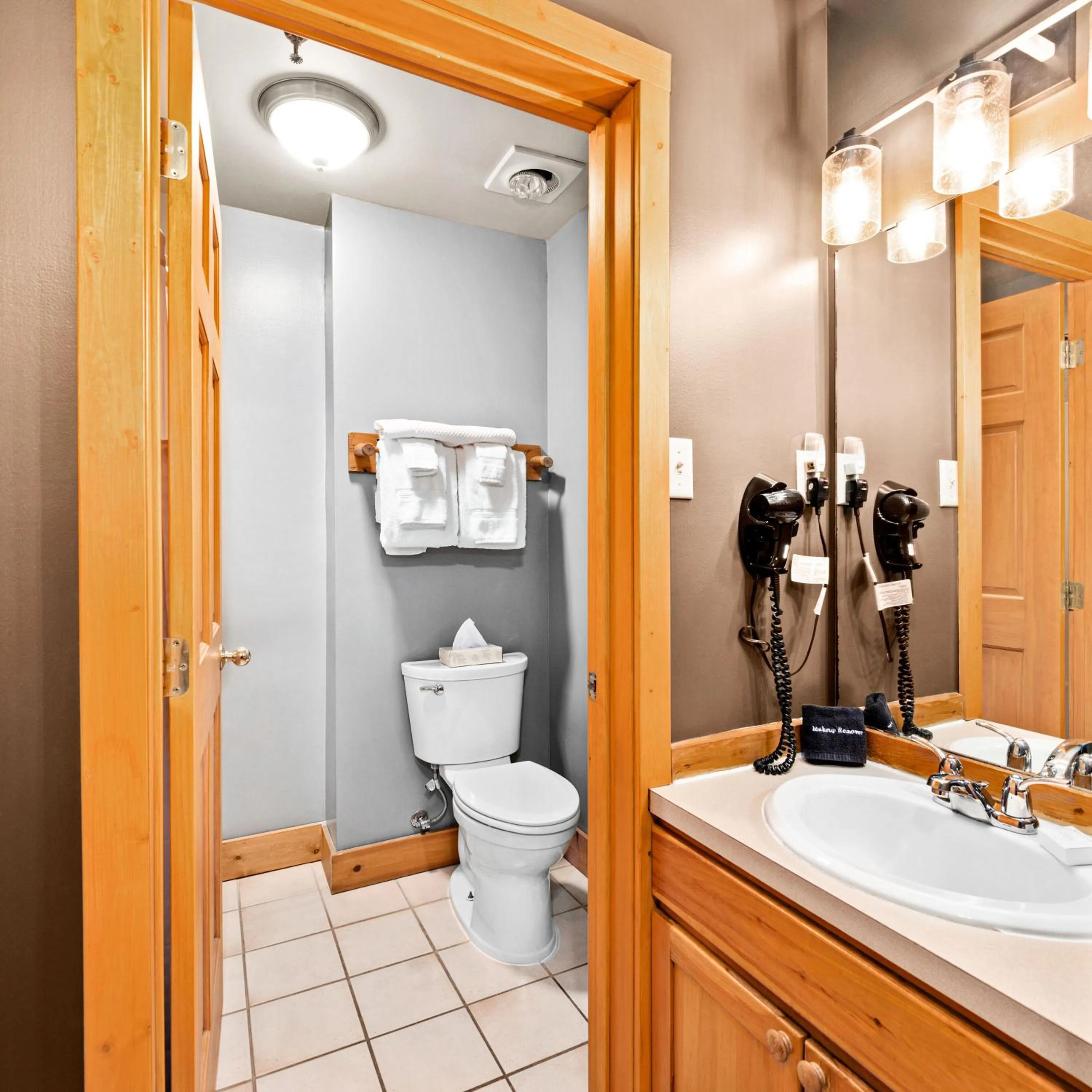 Toilet in Superior Shores Resort