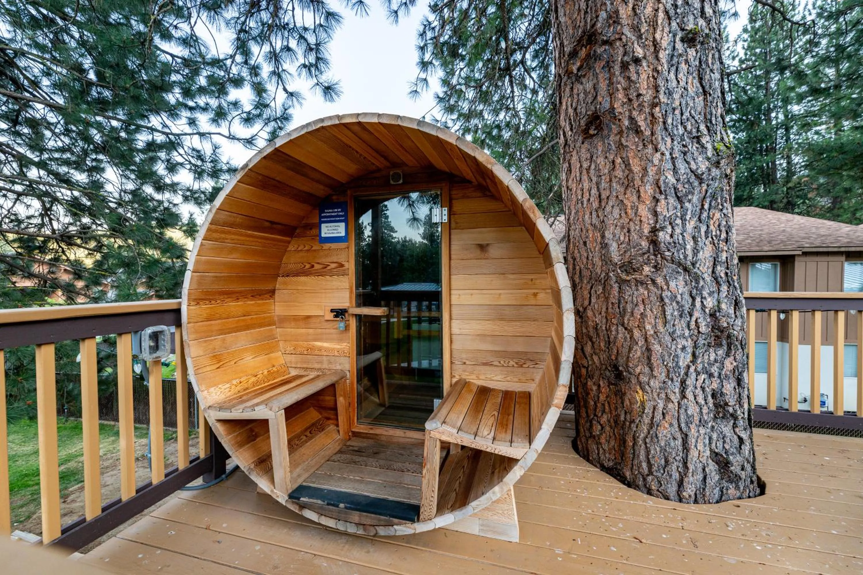 Sauna in Blue Elk Inn