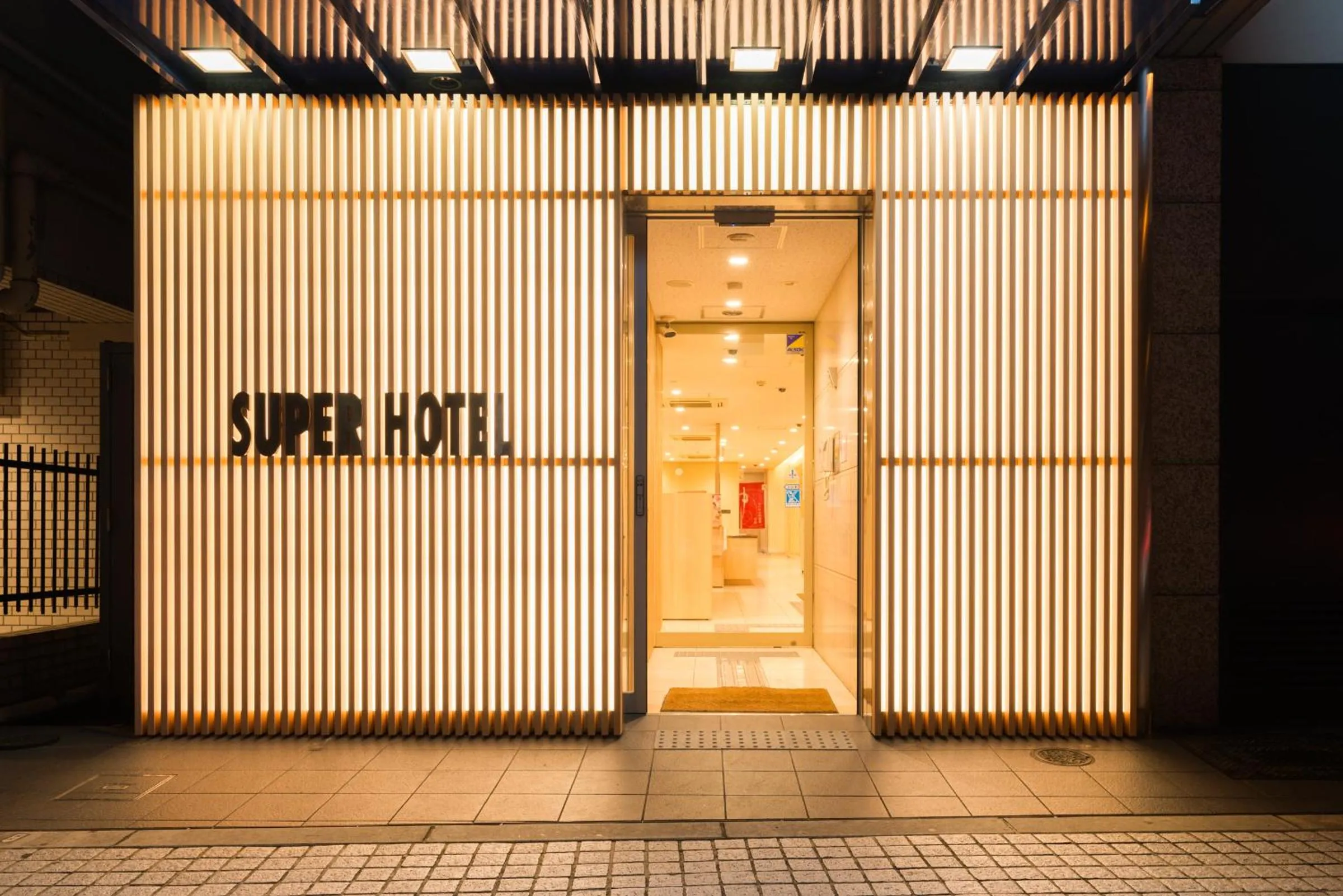 Facade/entrance in Super Hotel Osaka Tennoji