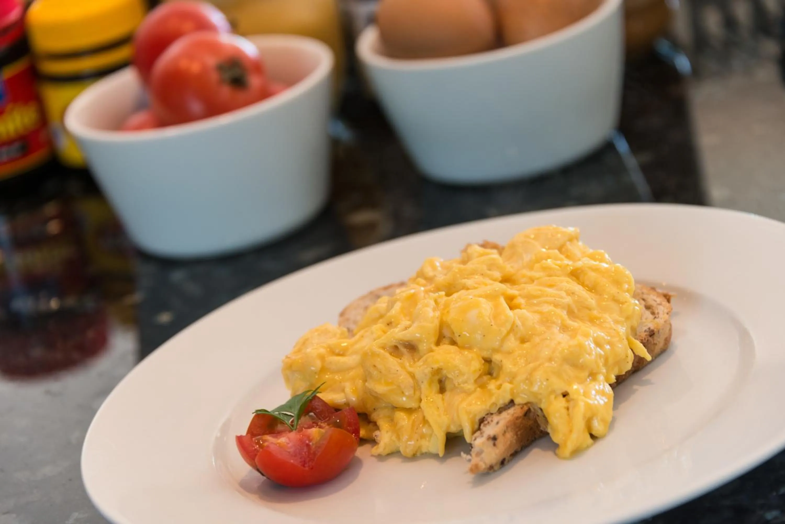 Breakfast in Decks of Paihia