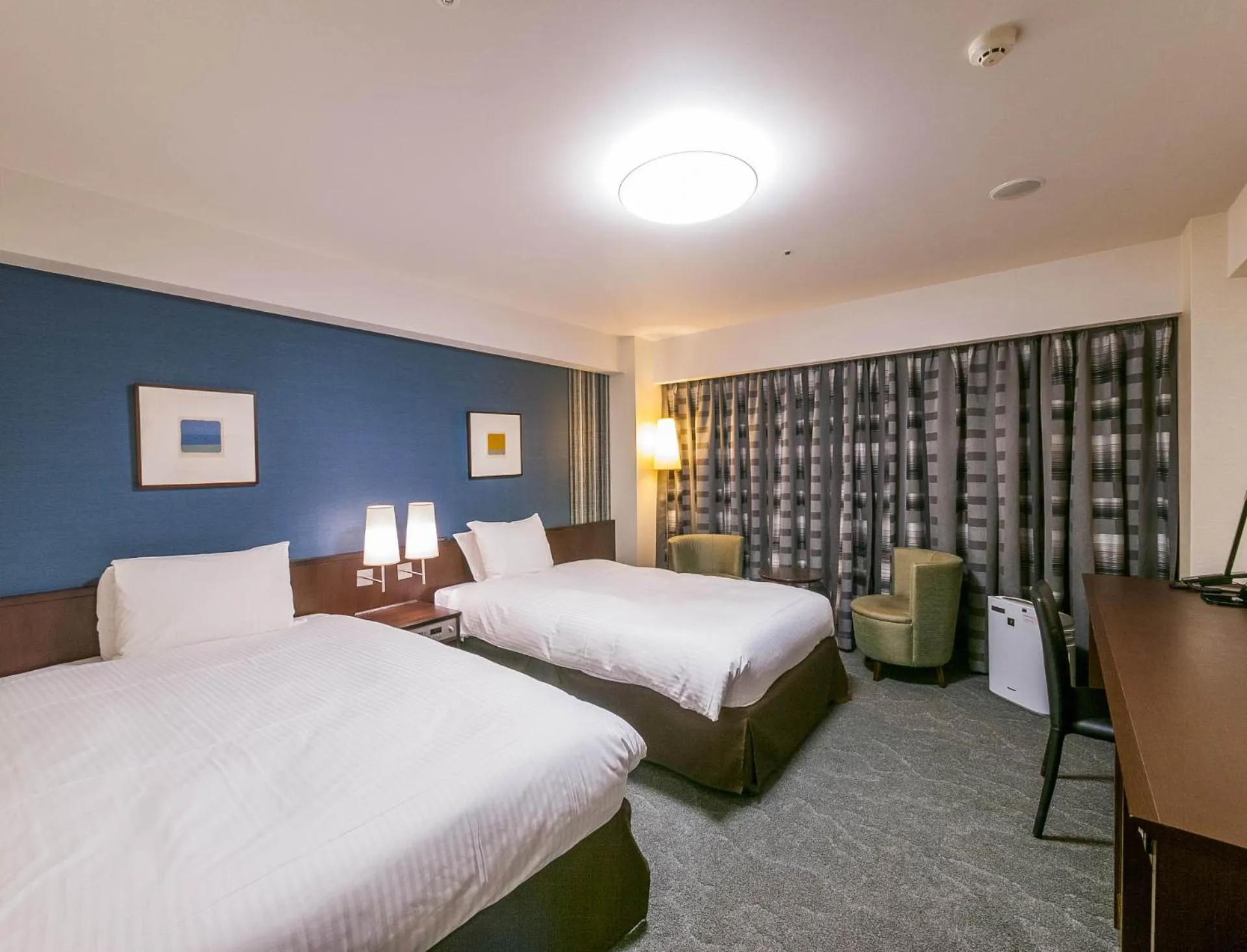 Photo of the whole room, Bed in Richmond Hotel Fukuoka Tenjin