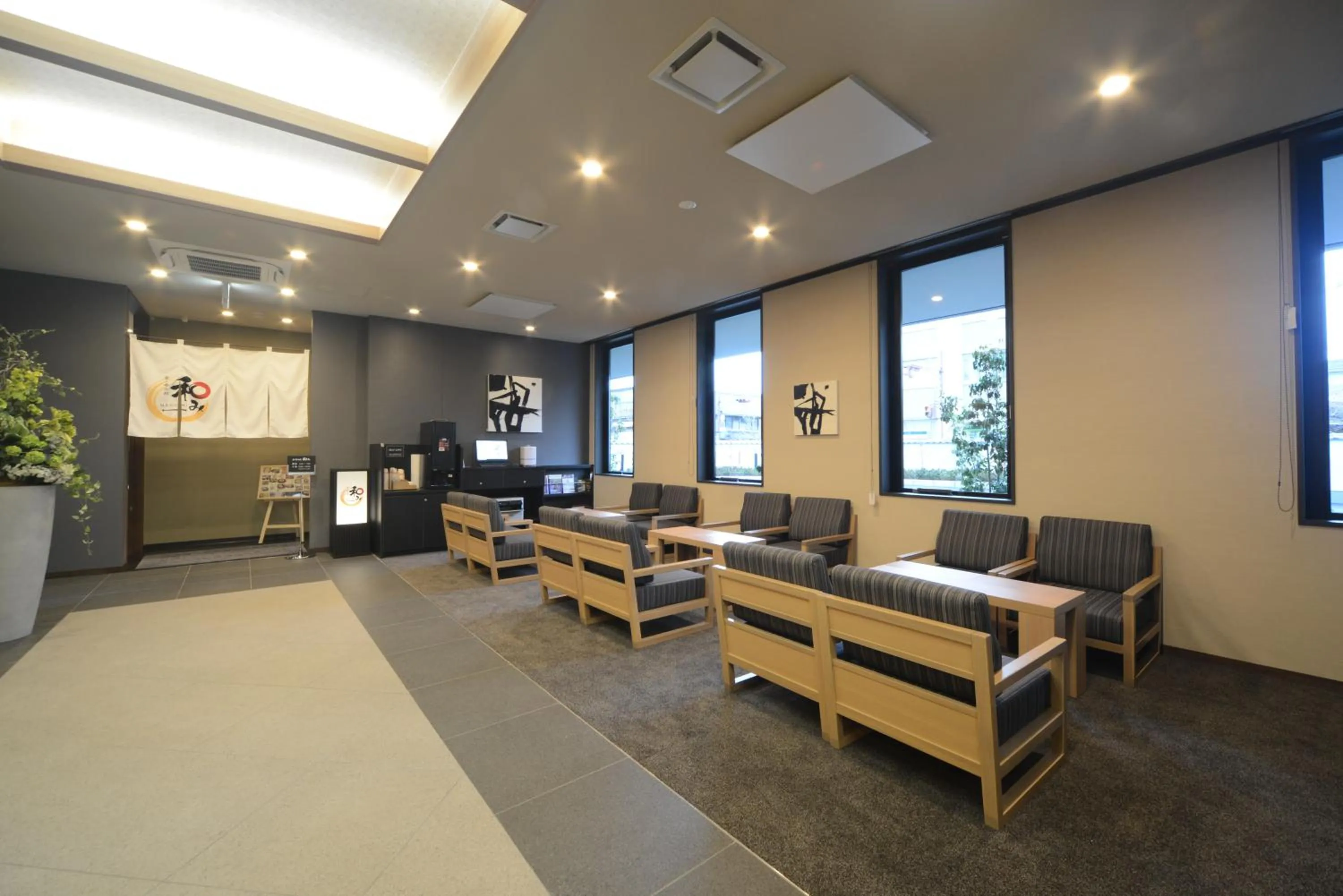 Lobby or reception in Hotel Route Inn Kasai Hojonoshuku