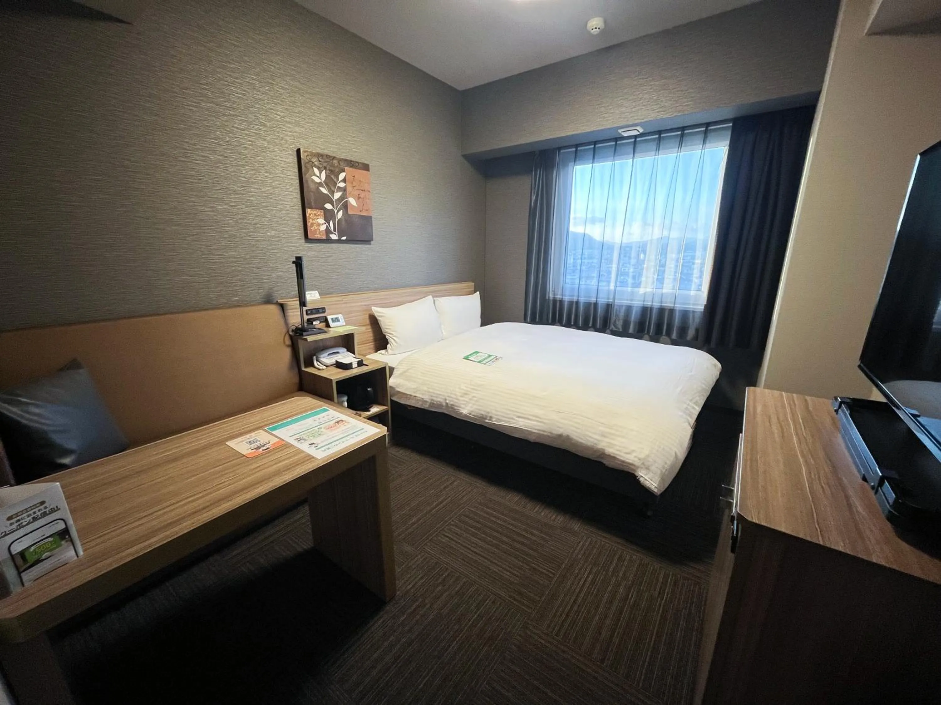 Photo of the whole room, Bed in Hotel Route Inn Kasai Hojonoshuku