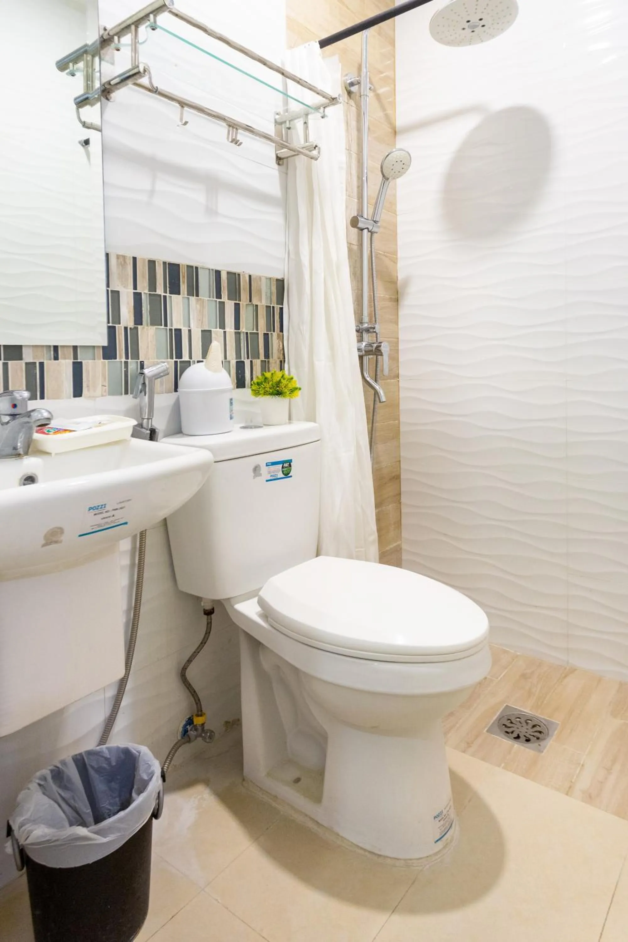 Shower in The Rooms by Alinace at Mango Hotel