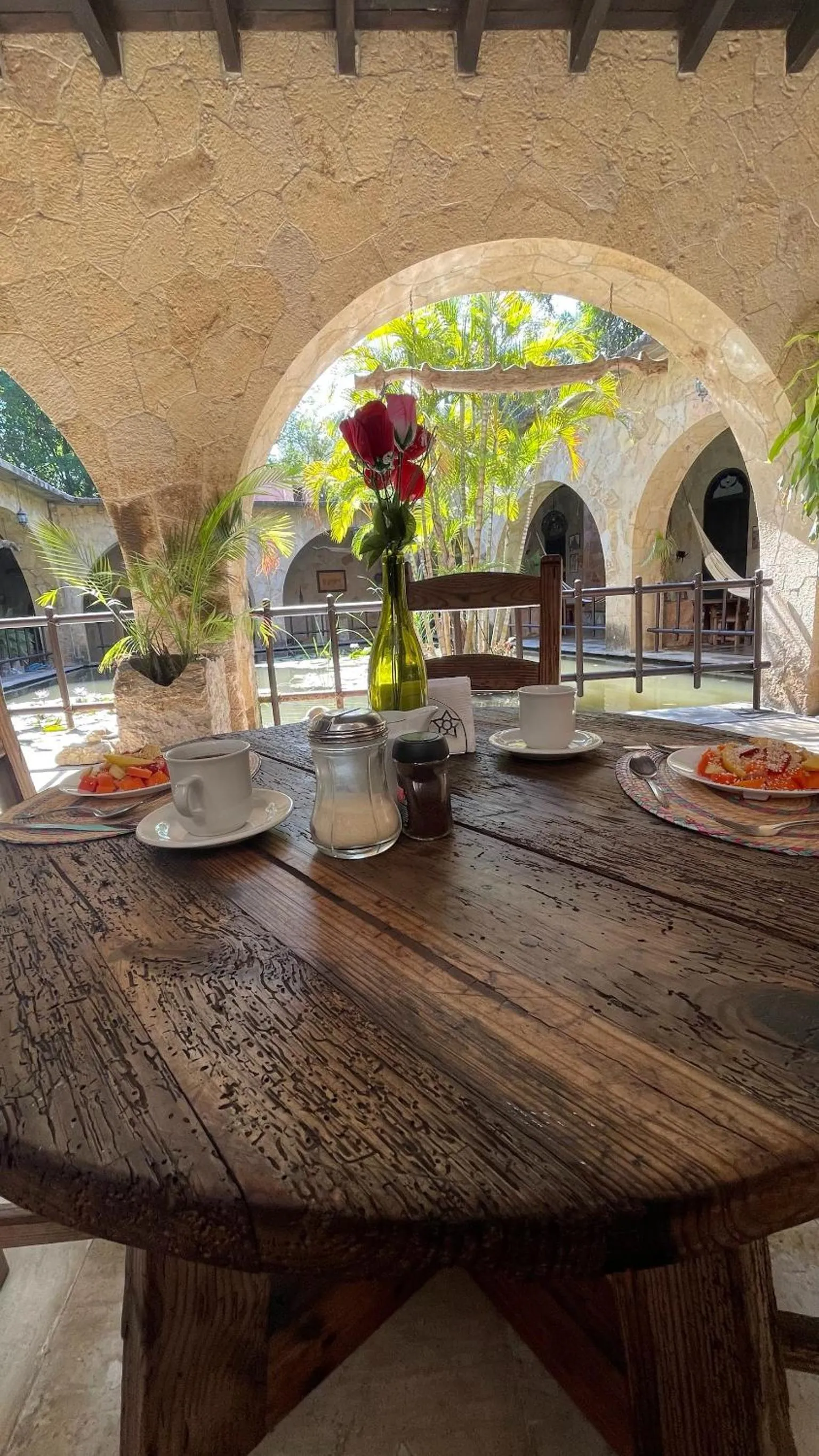 Dining area in Rancho Agua Salada