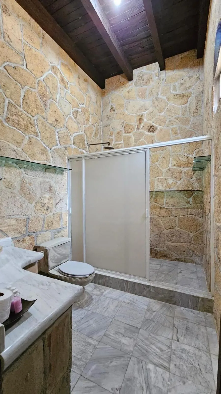 Shower in Rancho Agua Salada