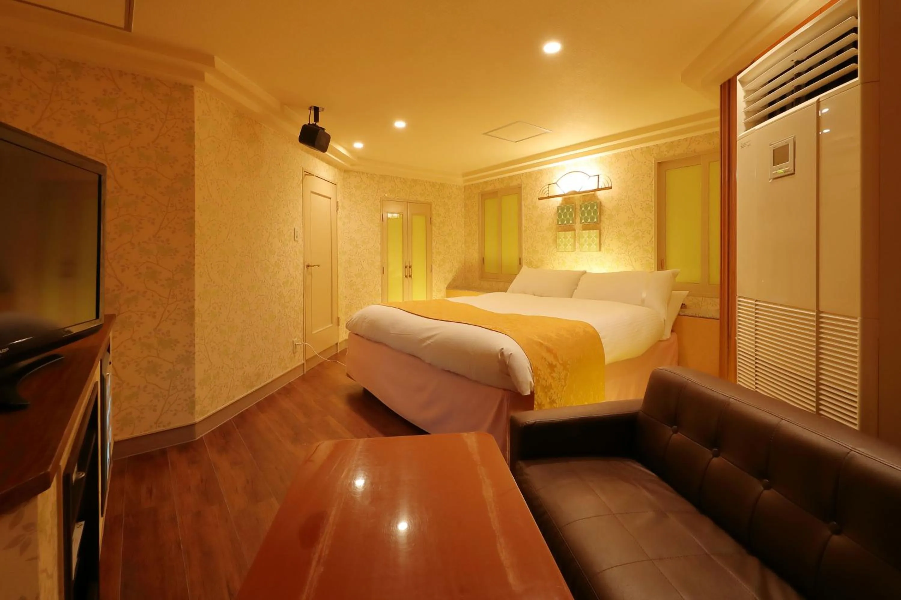 Photo of the whole room, Bed in Hotel Fine Garden Okayama I
