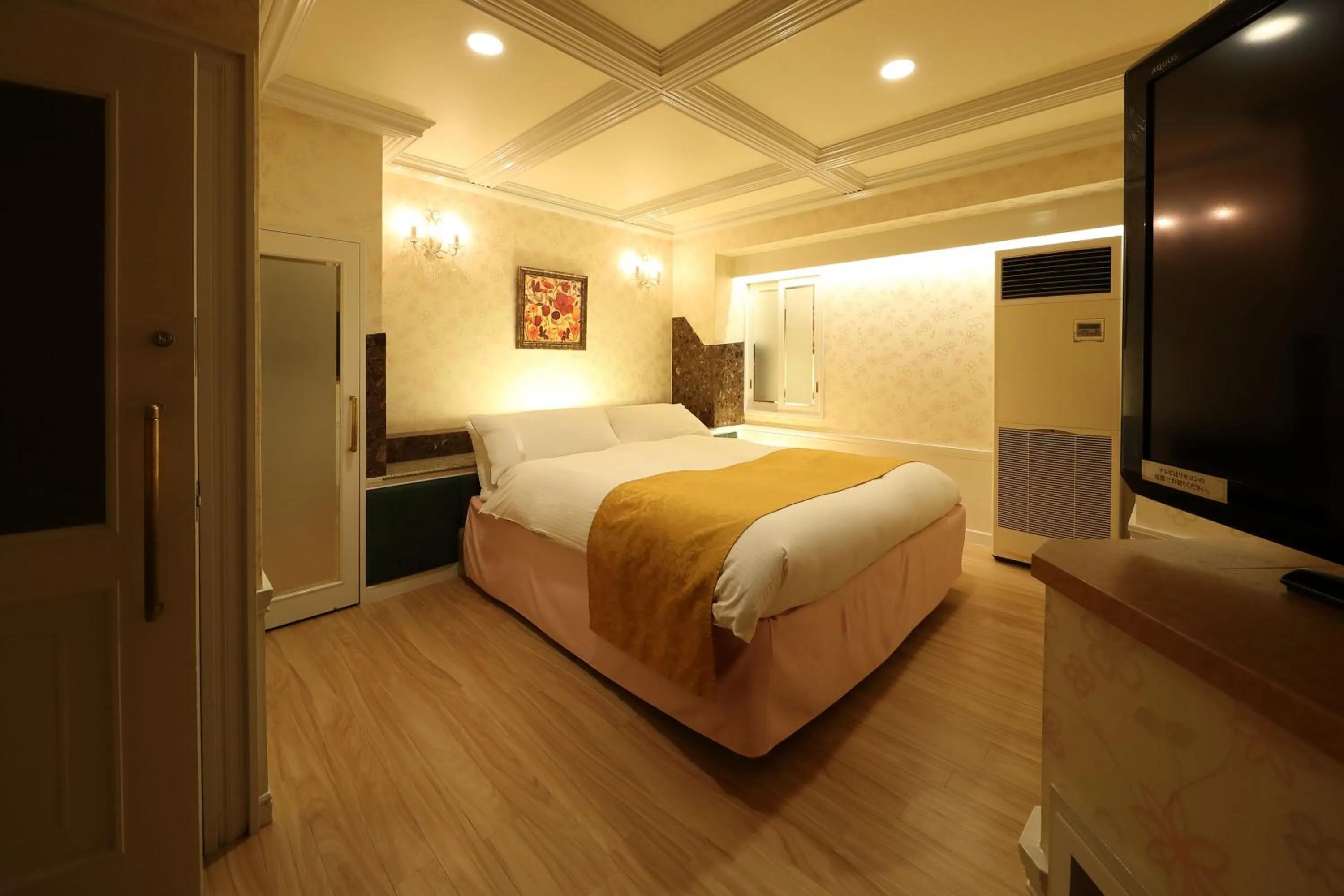 Photo of the whole room, Bed in Hotel Fine Garden Okayama I