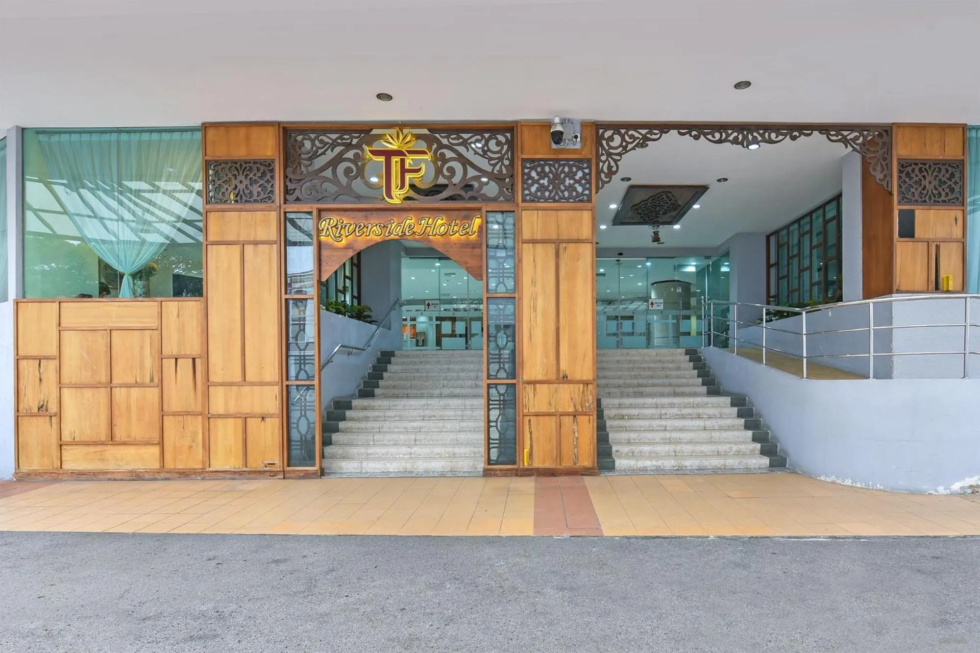 Facade/entrance in Sunday Malacca Formerly Tun Fatimah