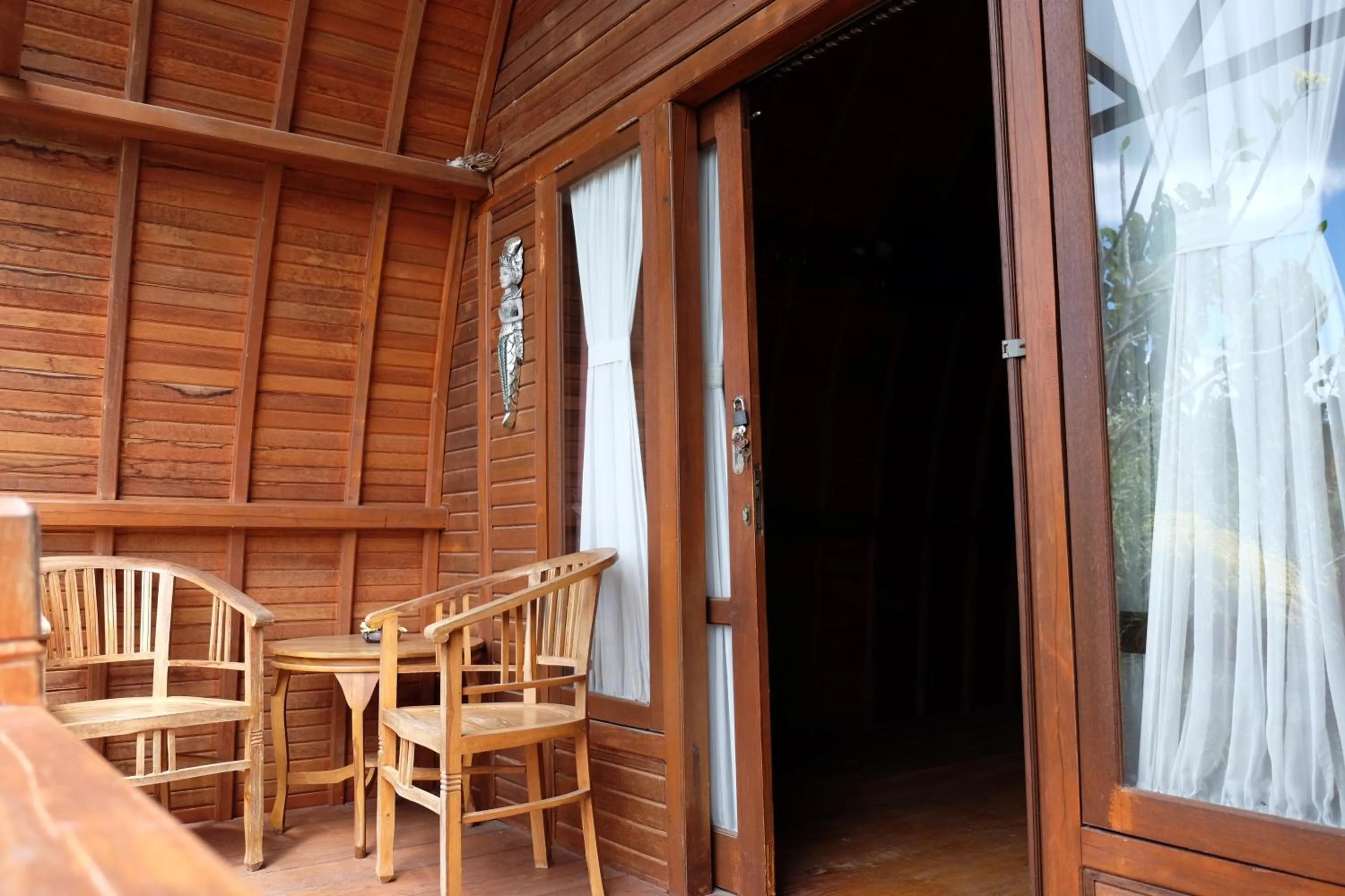 Patio in Kibu Kauh Sunrise Cottage