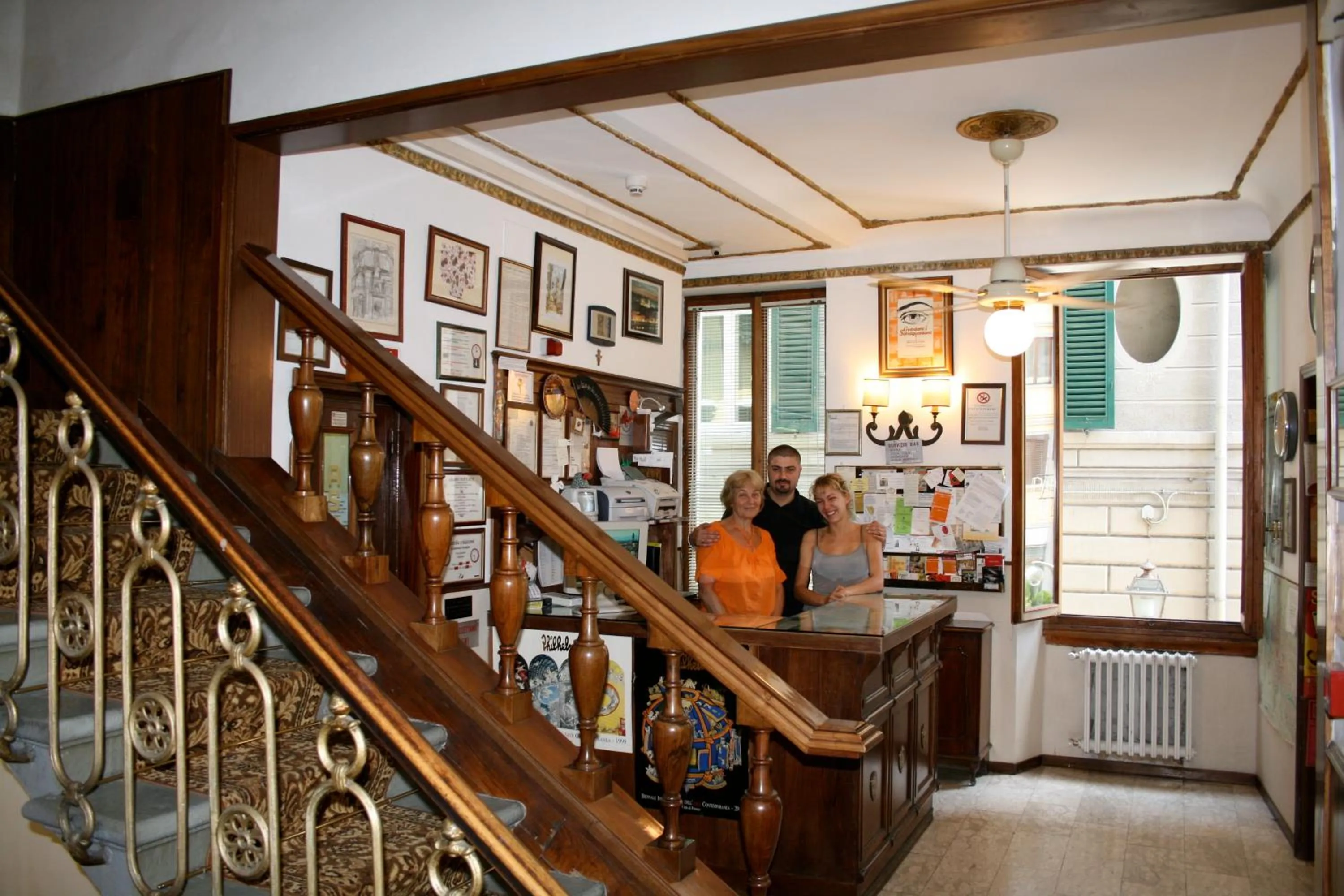 Lobby or reception in Hotel Lorena