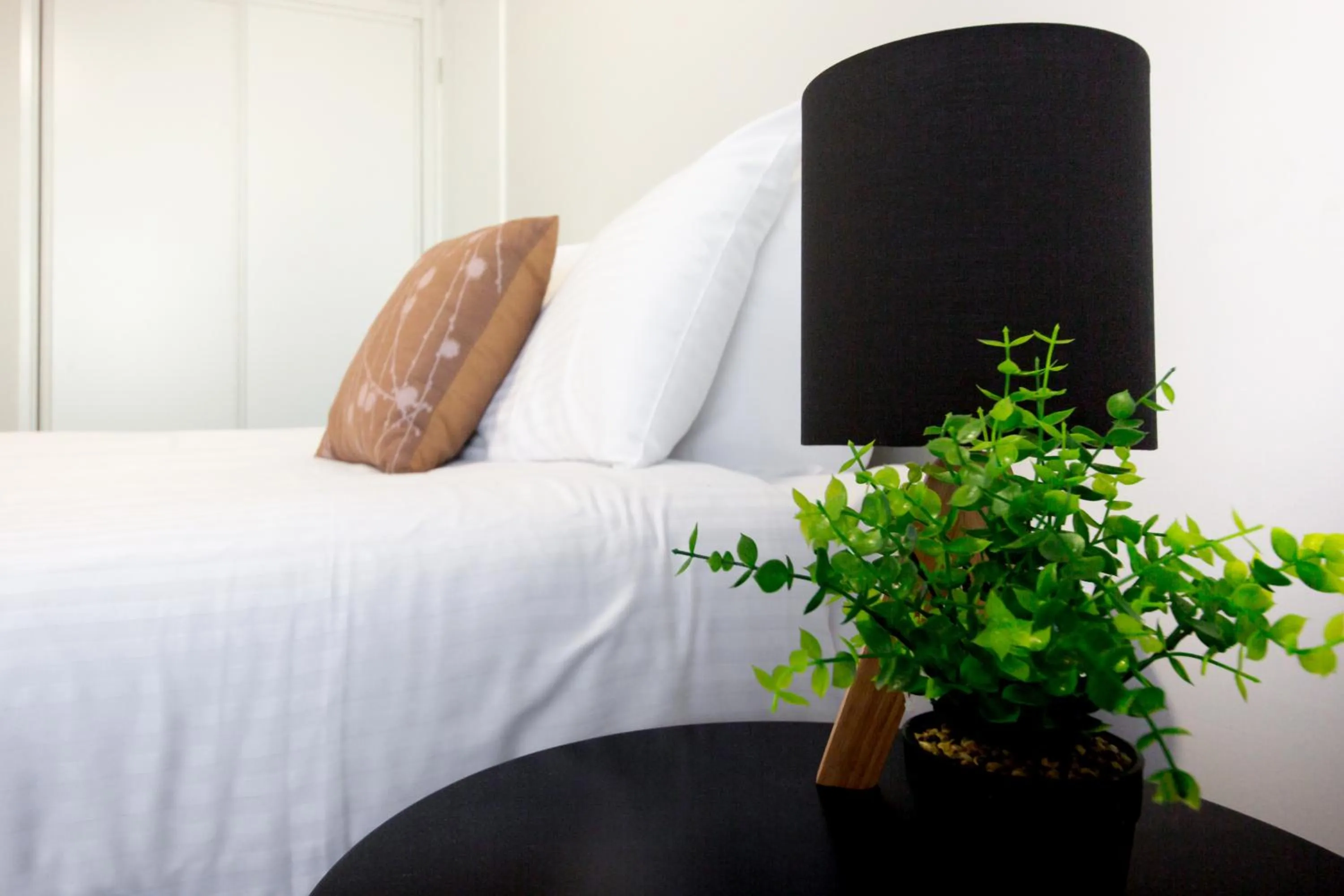 Bed in Lake Hume Resort