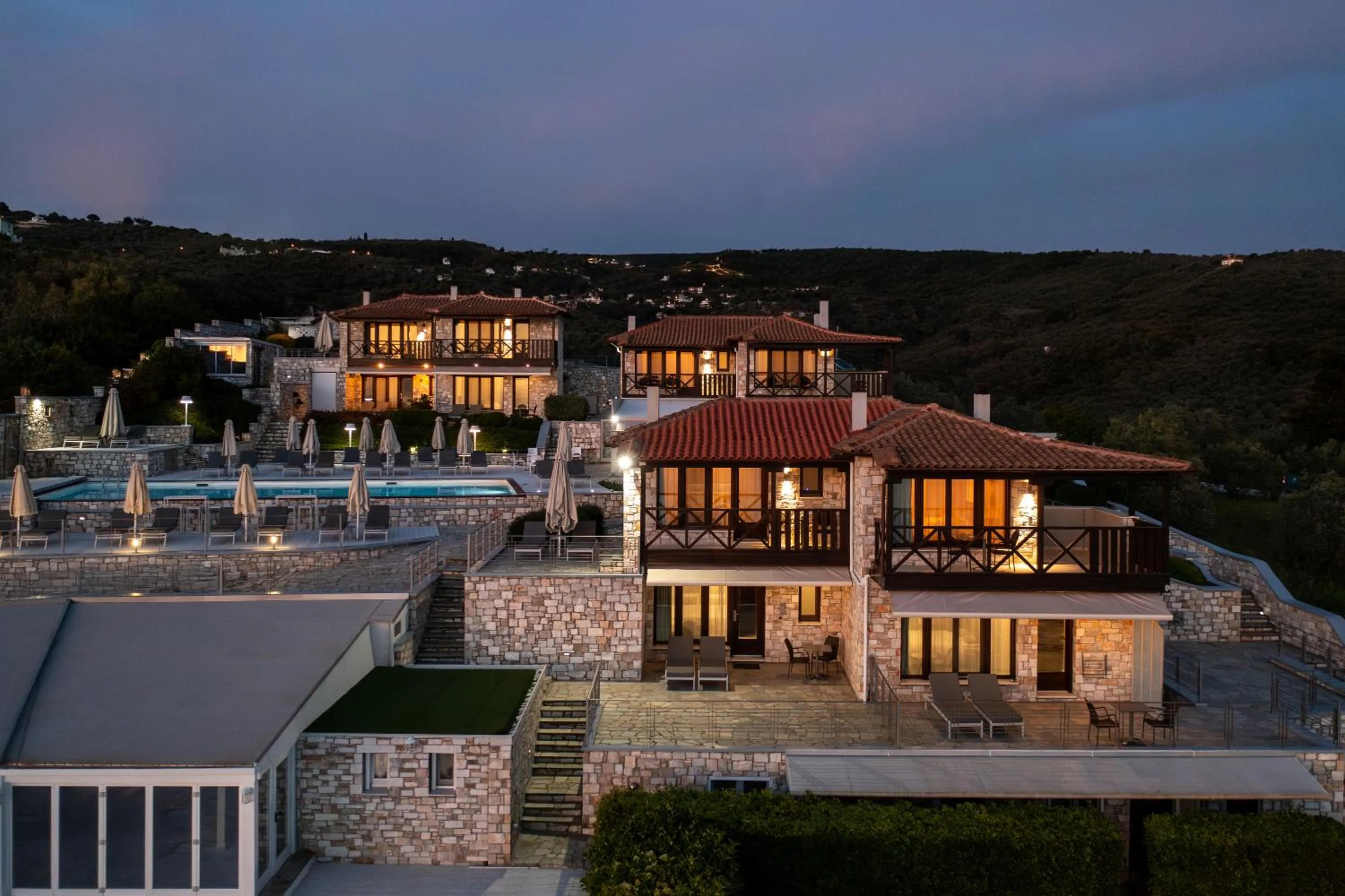 Property building in Karavia Lux Inn