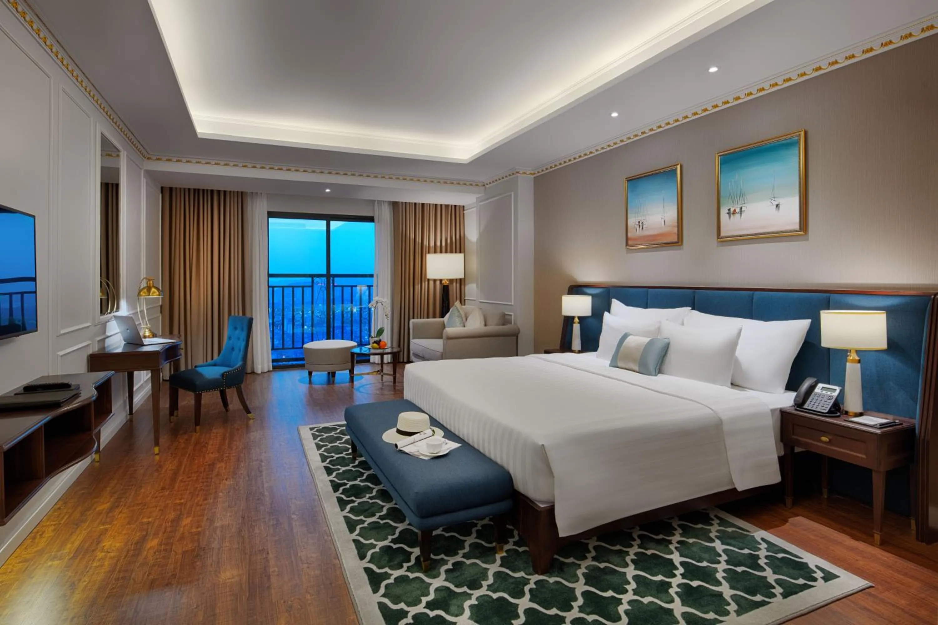 Photo of the whole room, Bed in FLC Halong Bay Golf Club & Luxury Resort