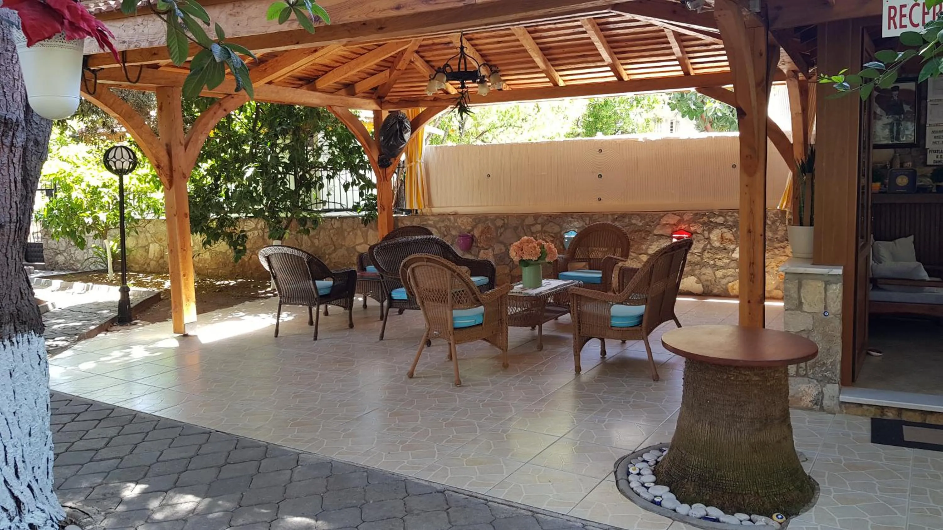 Garden in İlkiz Beach Hotel