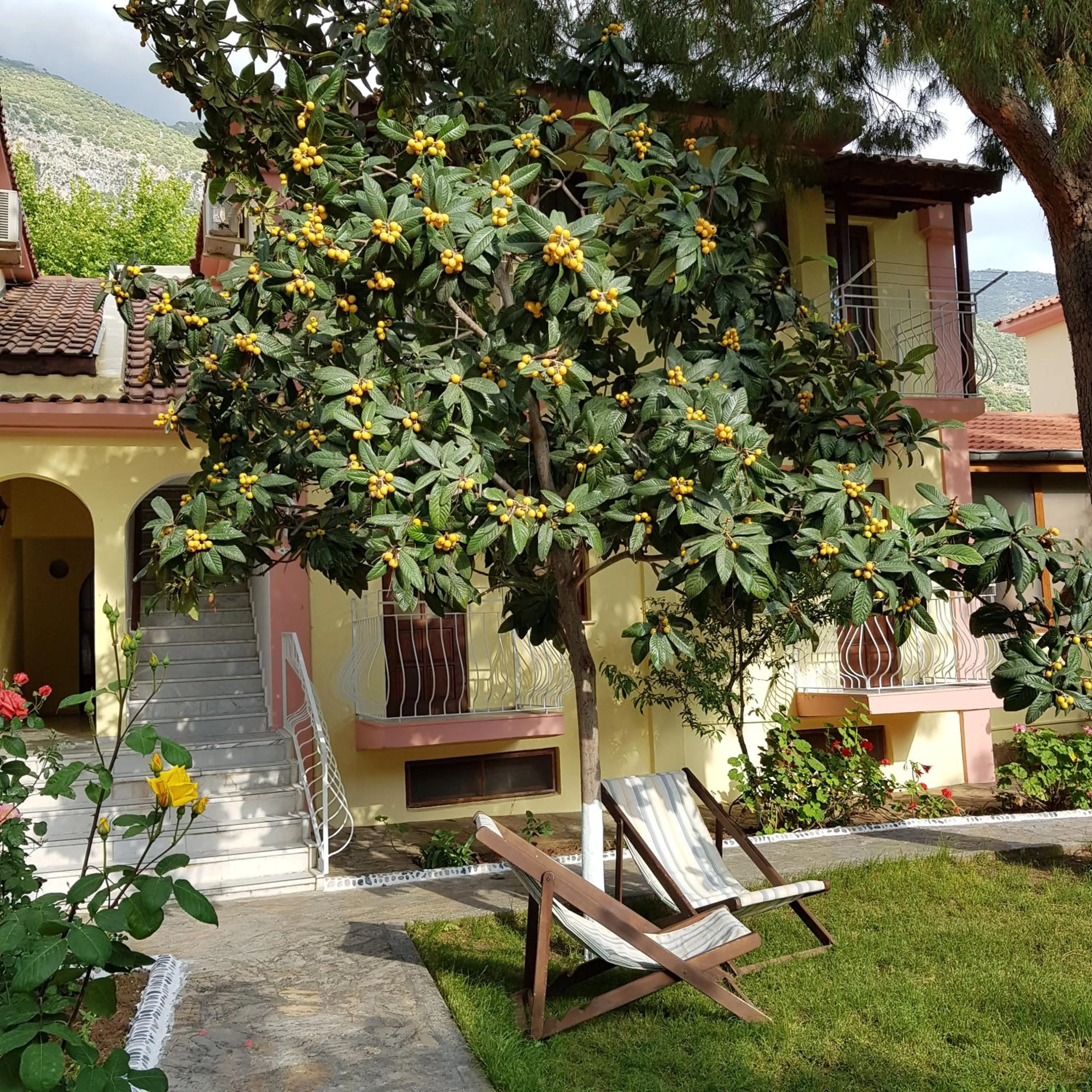 Garden in İlkiz Beach Hotel