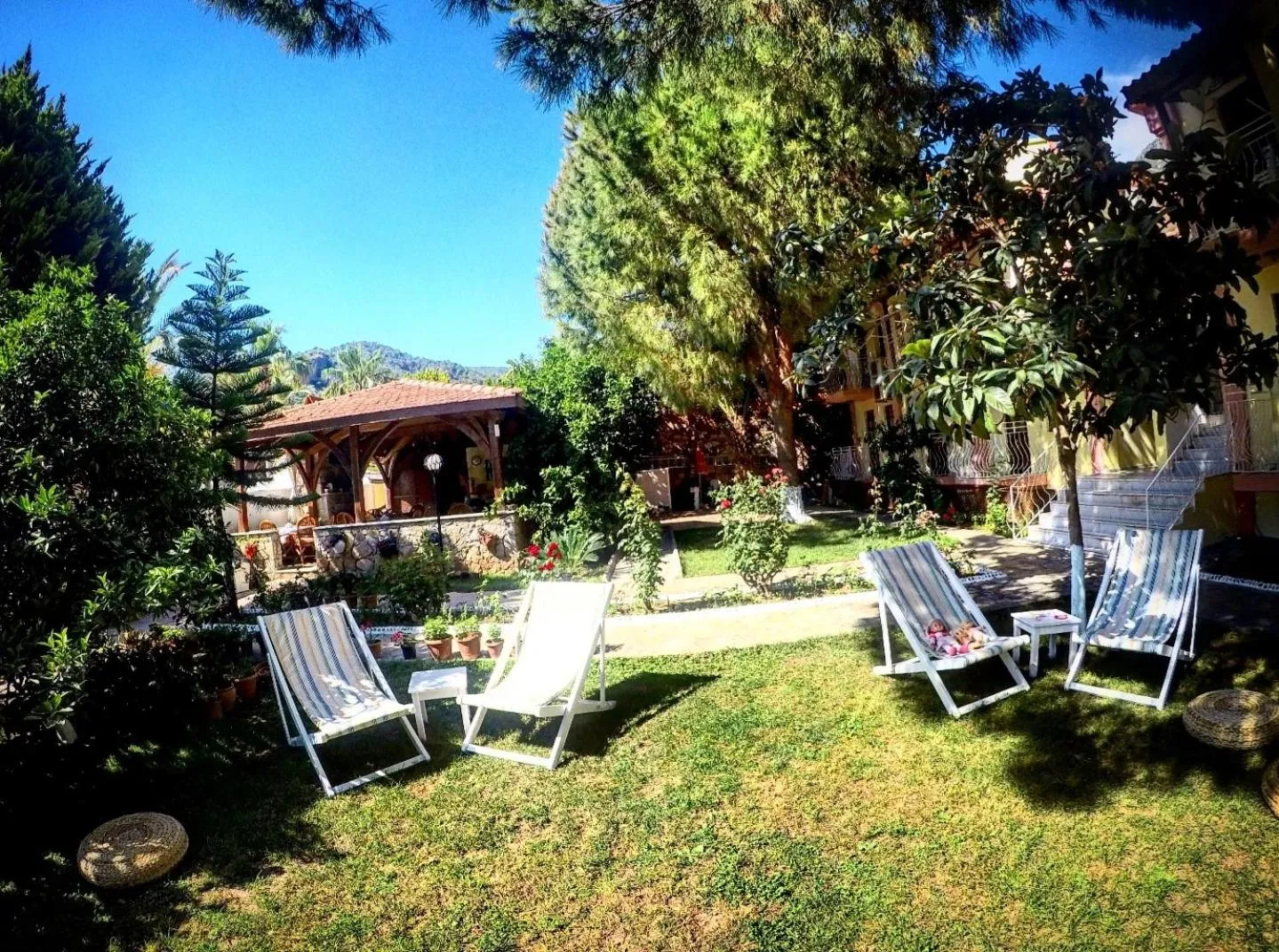 Garden in İlkiz Beach Hotel