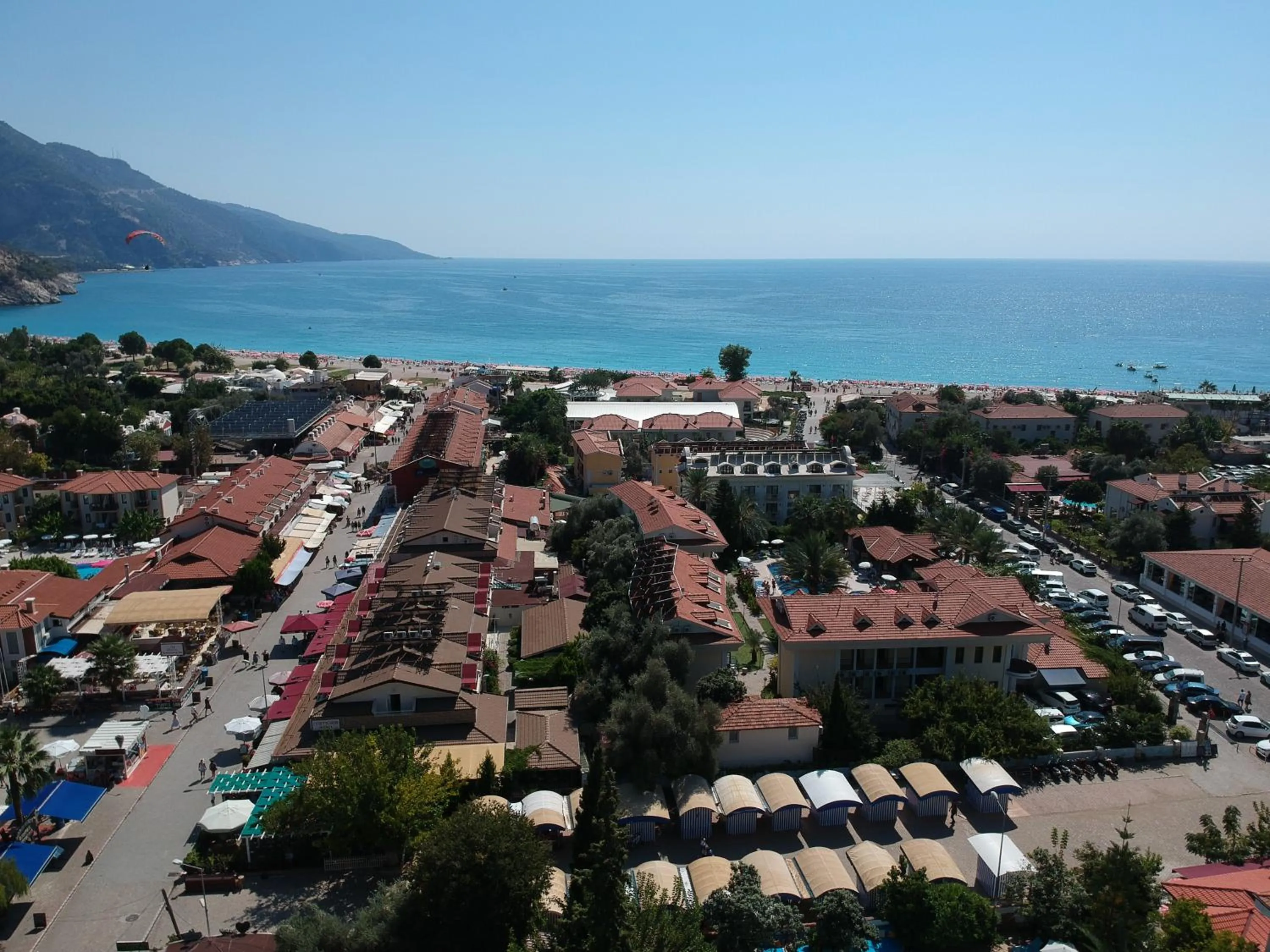 Bird's eye view in İlkiz Beach Hotel