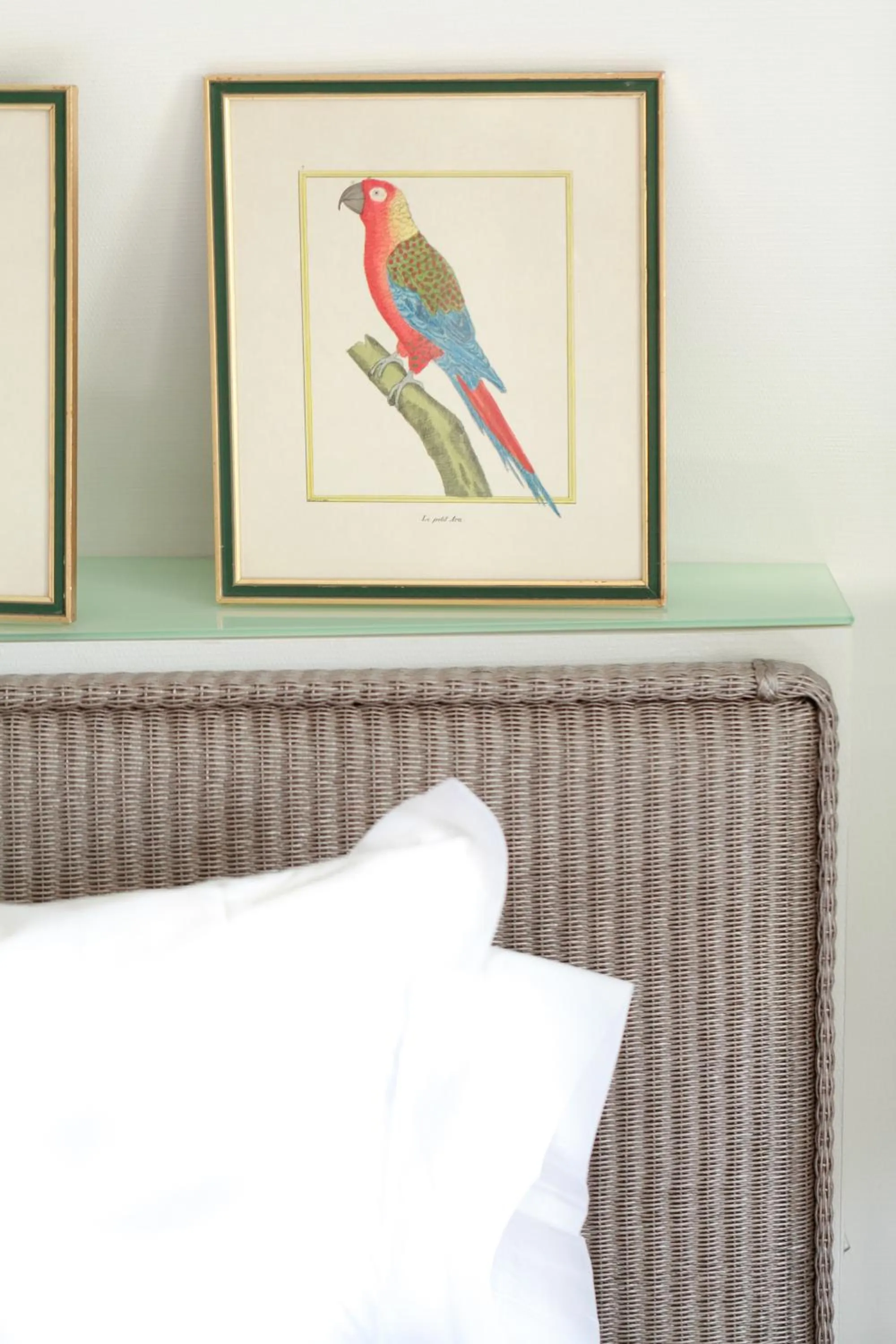 Decorative detail, Bed in La Maison Jules