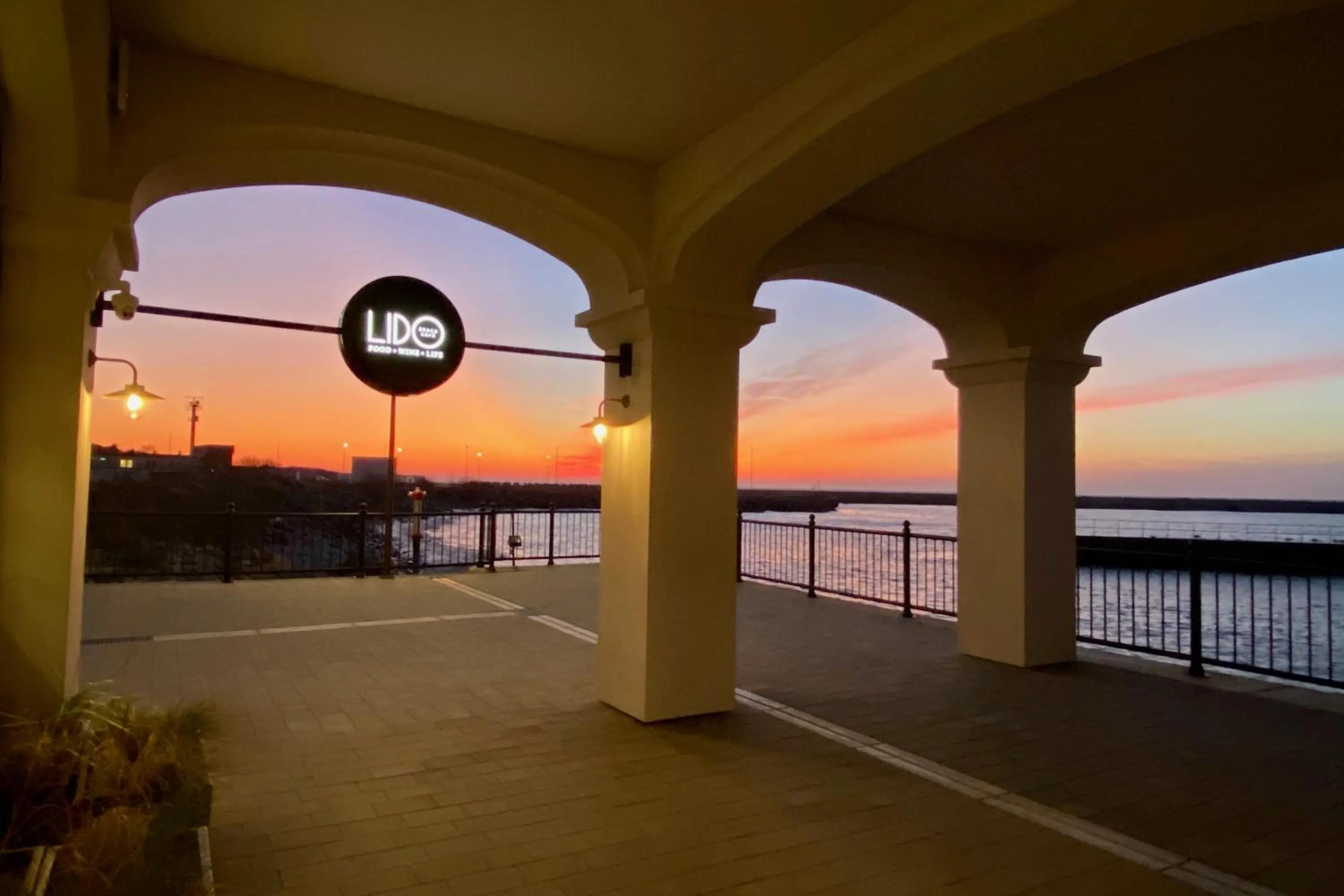 Sunset in Apartamenty Marina z widokiem na morze