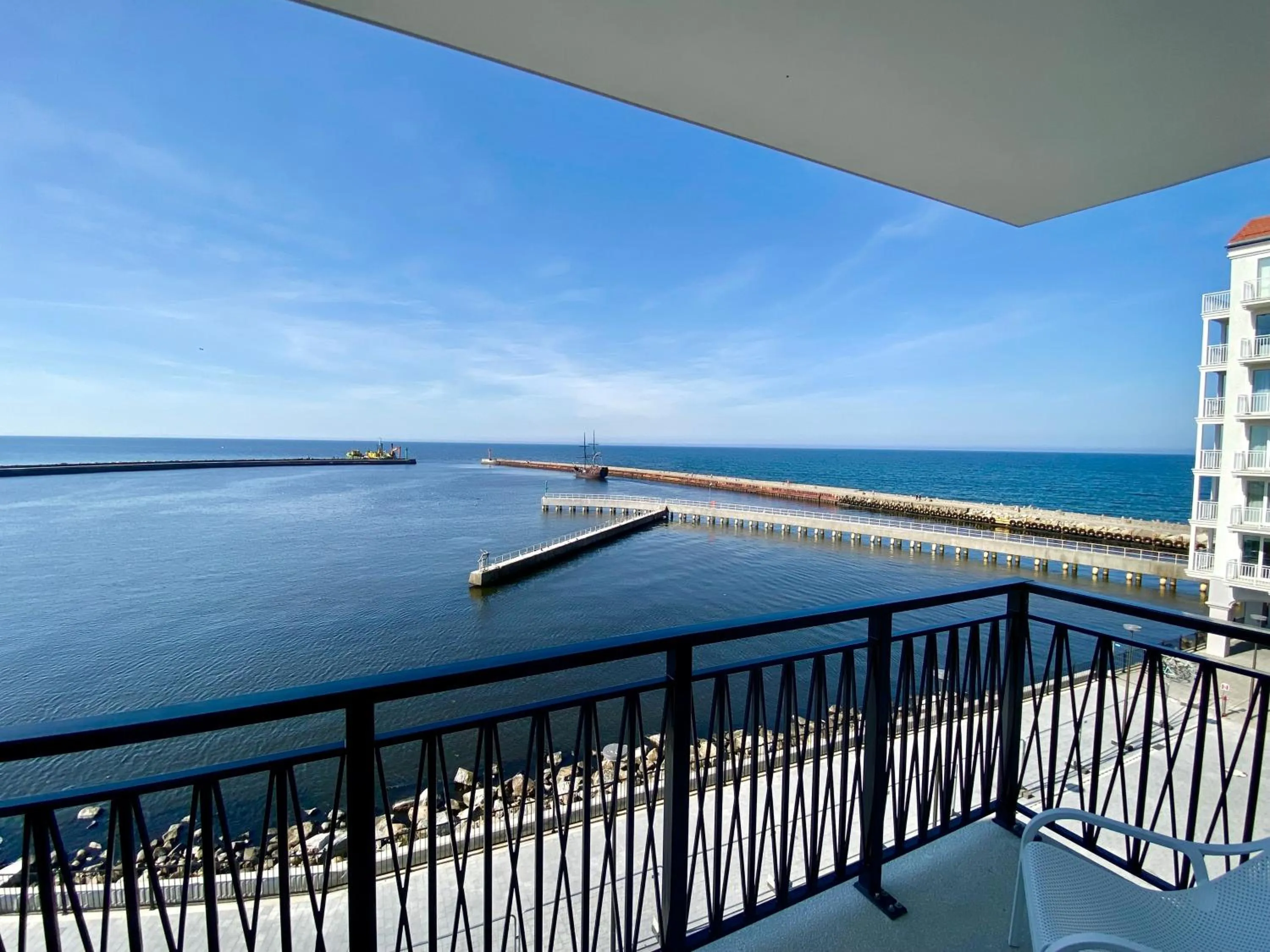 View (from property/room) in Apartamenty Marina z widokiem na morze