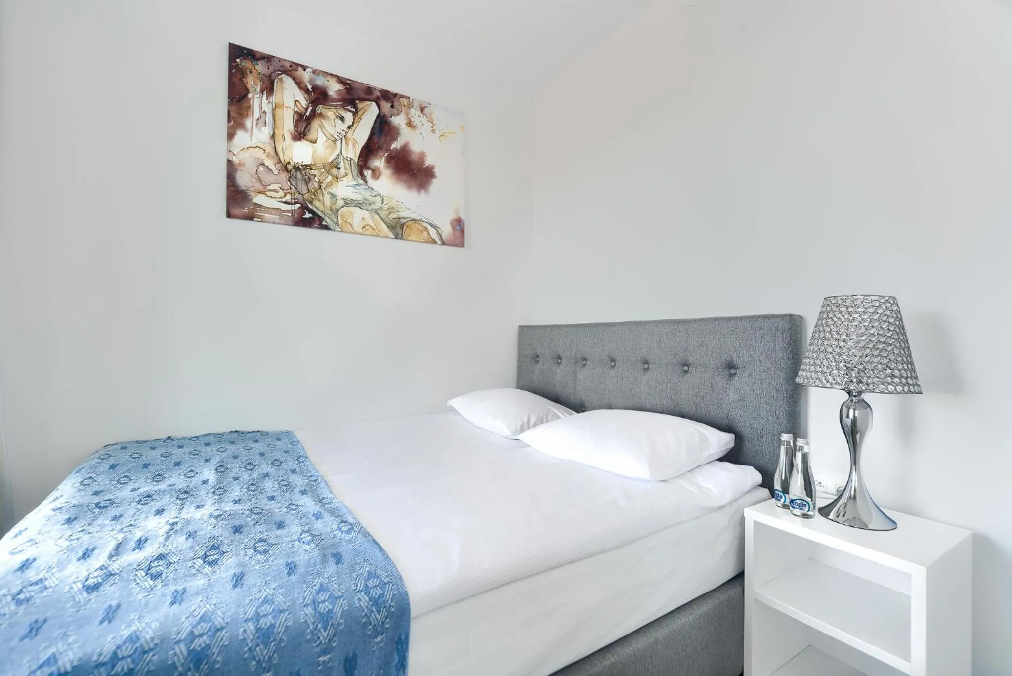 Bedroom, Bed in Apartamenty Marina z widokiem na morze