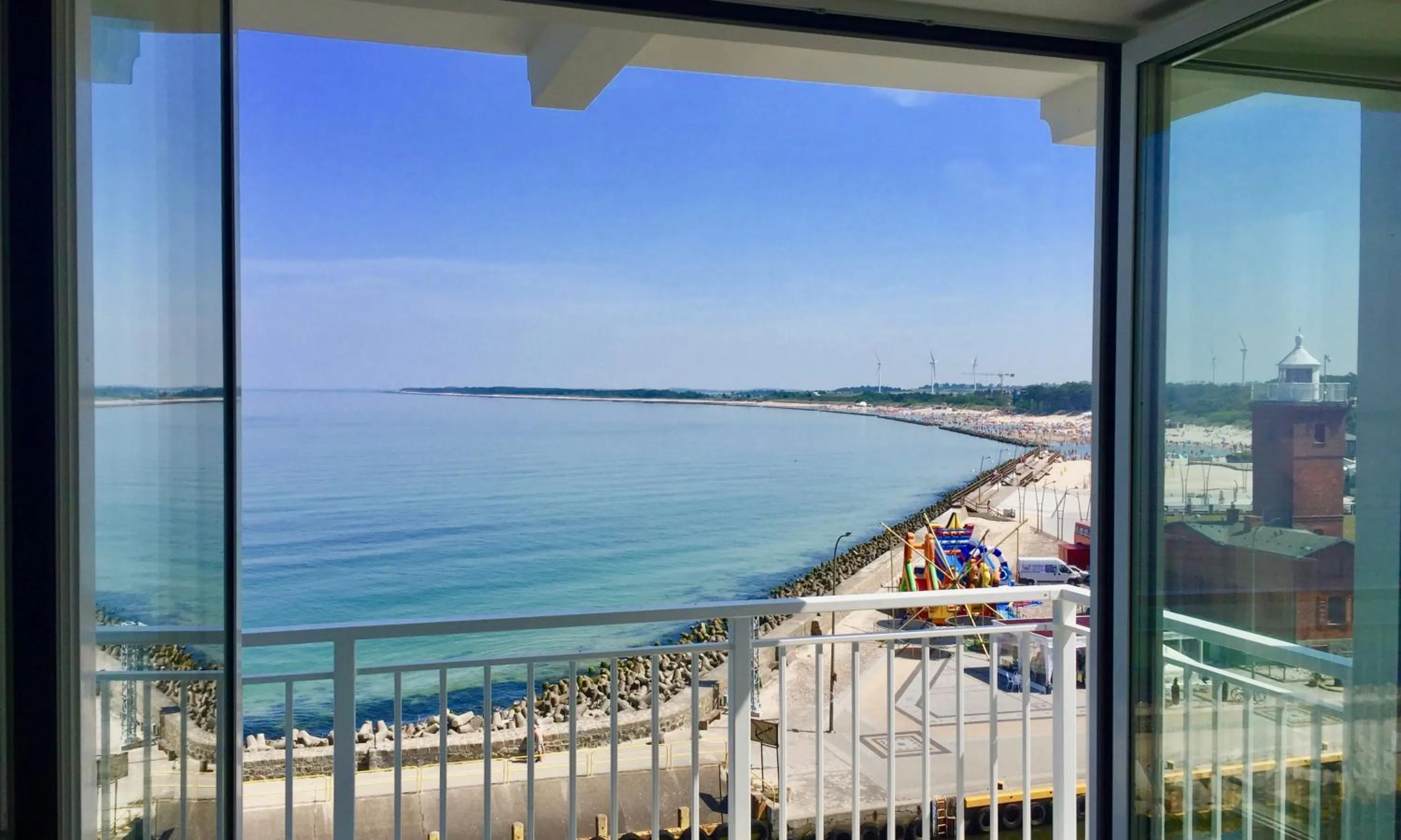 Landmark view in Apartamenty Marina z widokiem na morze