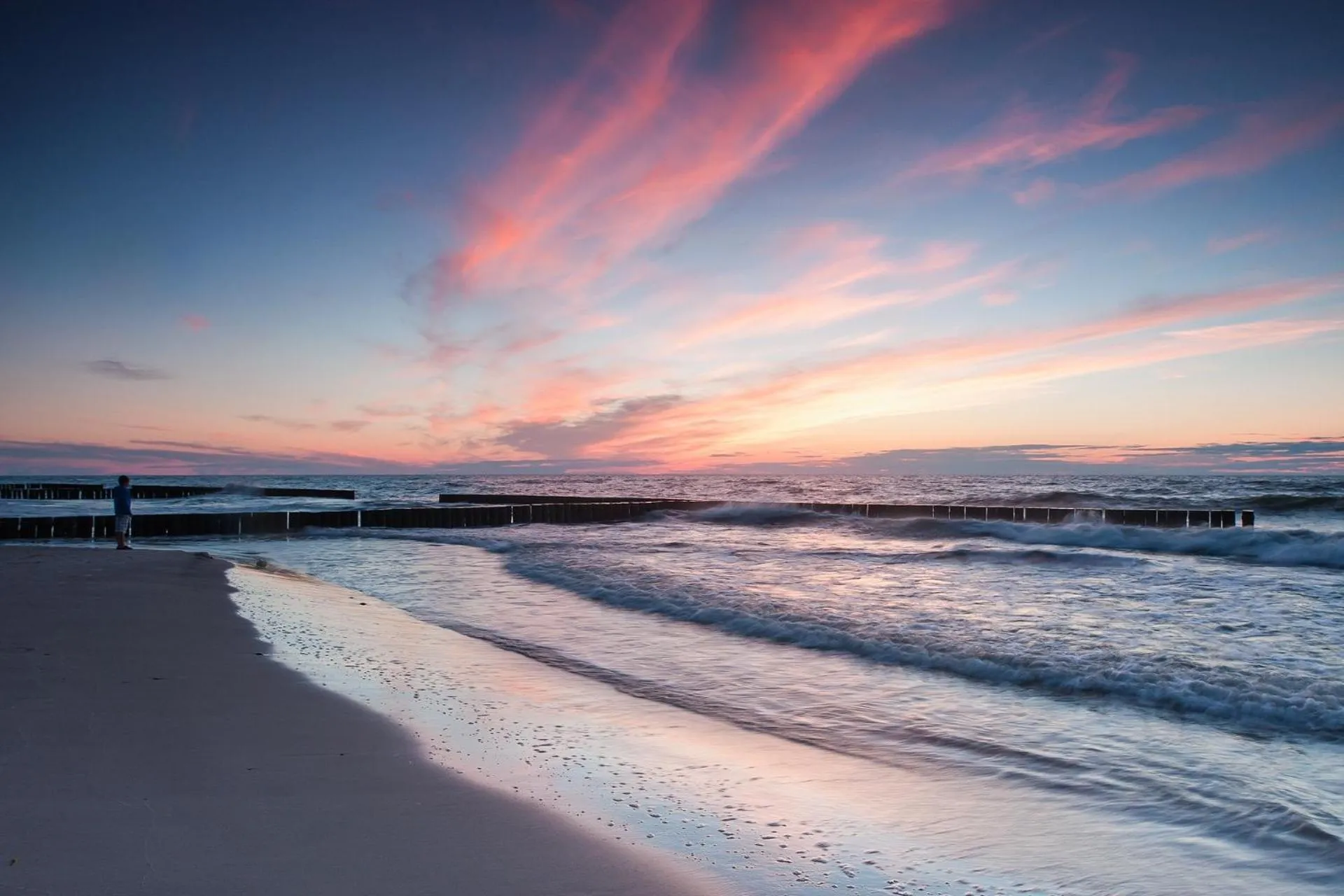 Beach in Apartamenty Marina z widokiem na morze