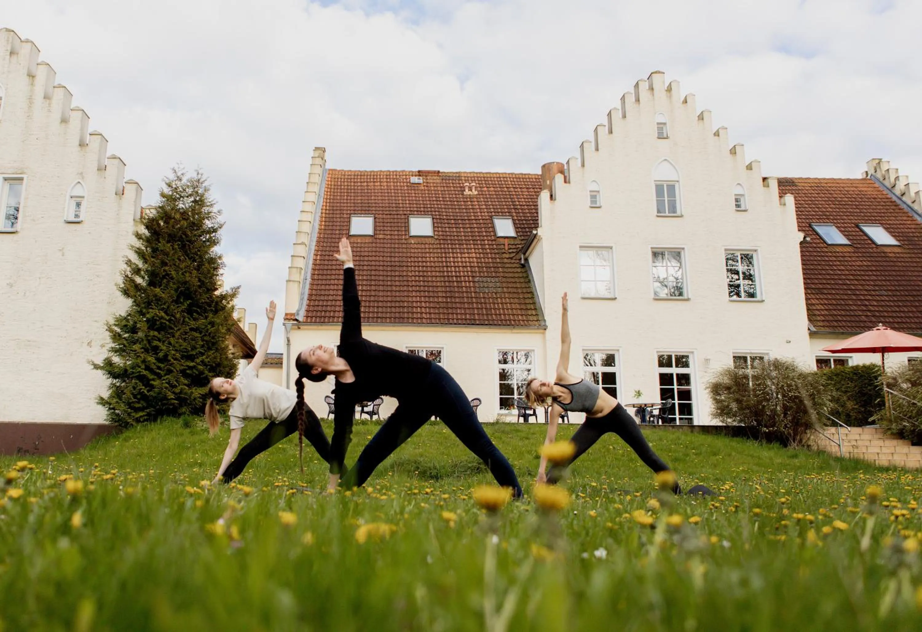 Property building in Boutiquehotel Gut Tribbevitz auf Rügen