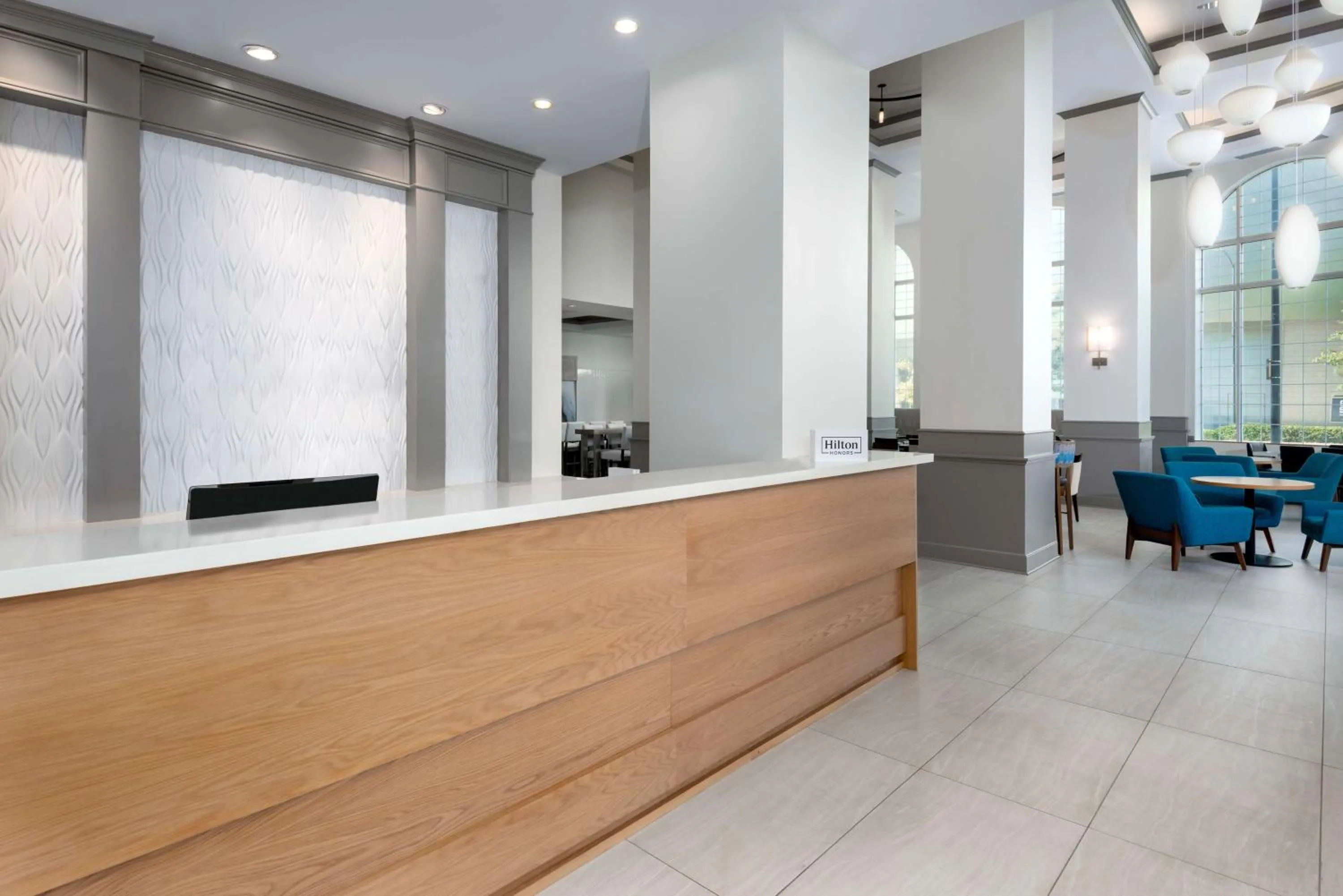 Lobby or reception in Hilton Garden Inn Charlotte Uptown