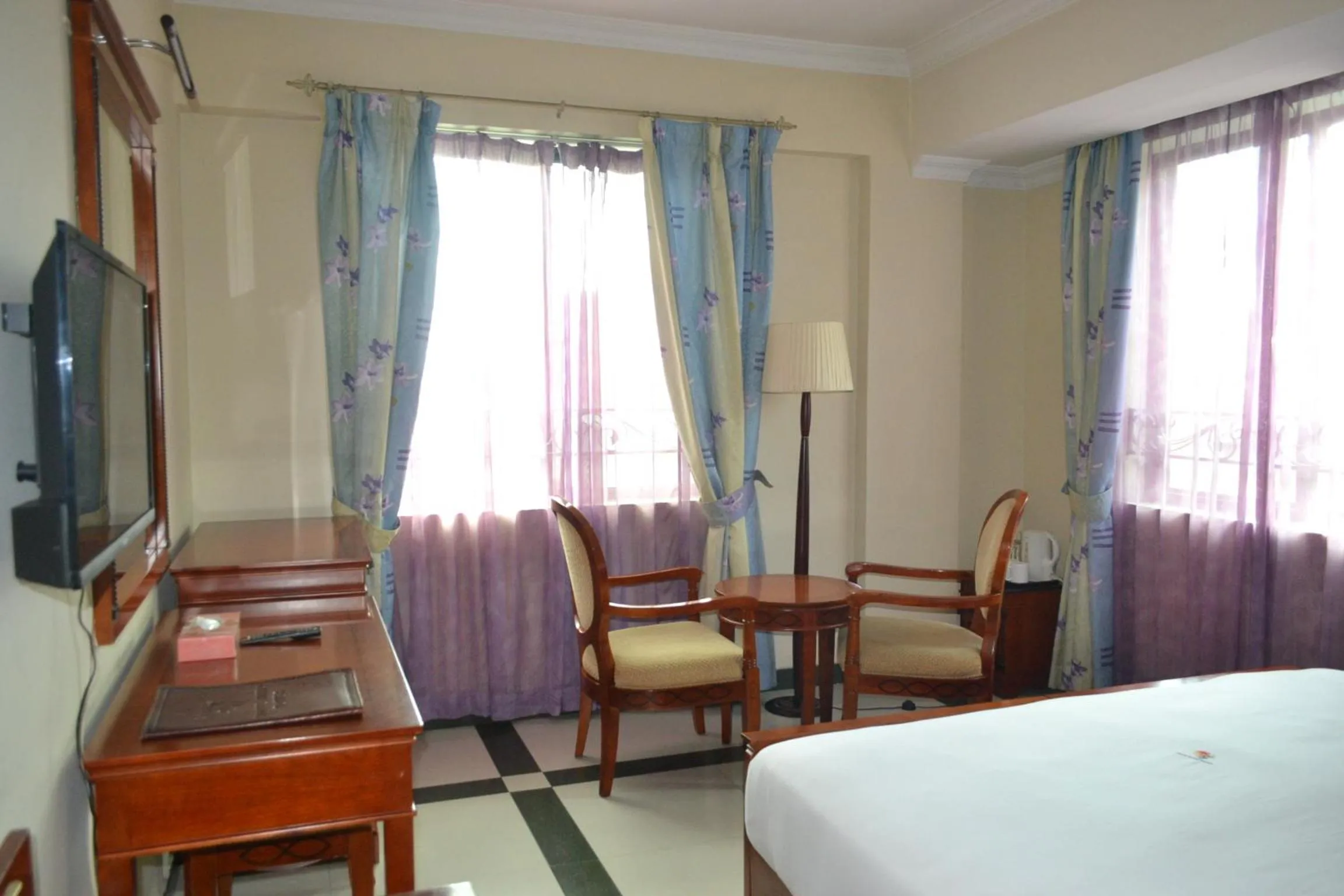 Bed in Hotel Nikko Towers