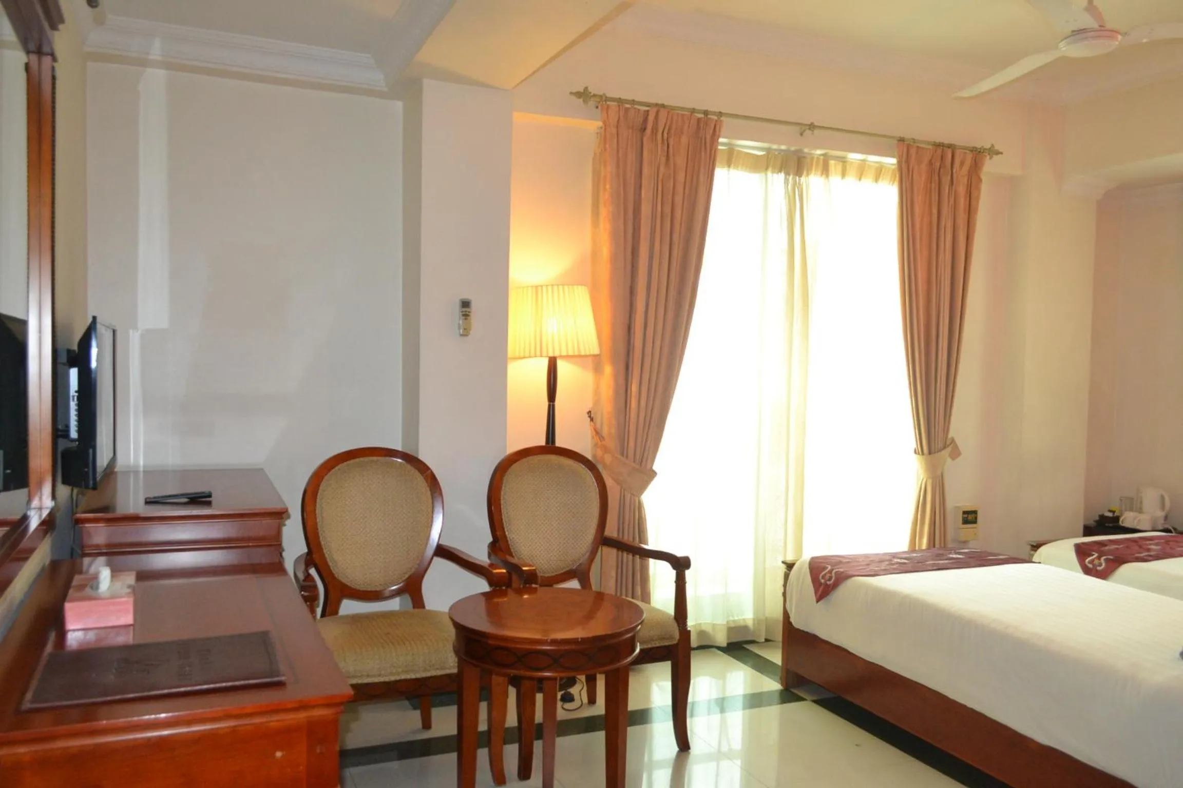 Bed in Hotel Nikko Towers