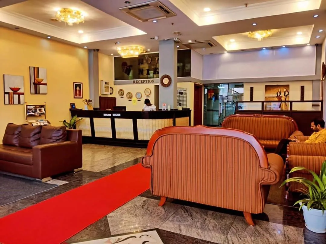 Lobby or reception in Hotel Nikko Towers