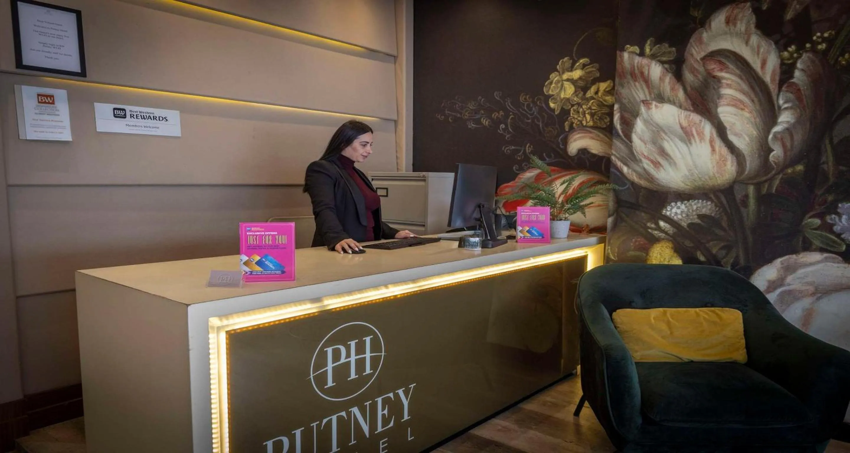 Property building in Putney Hotel