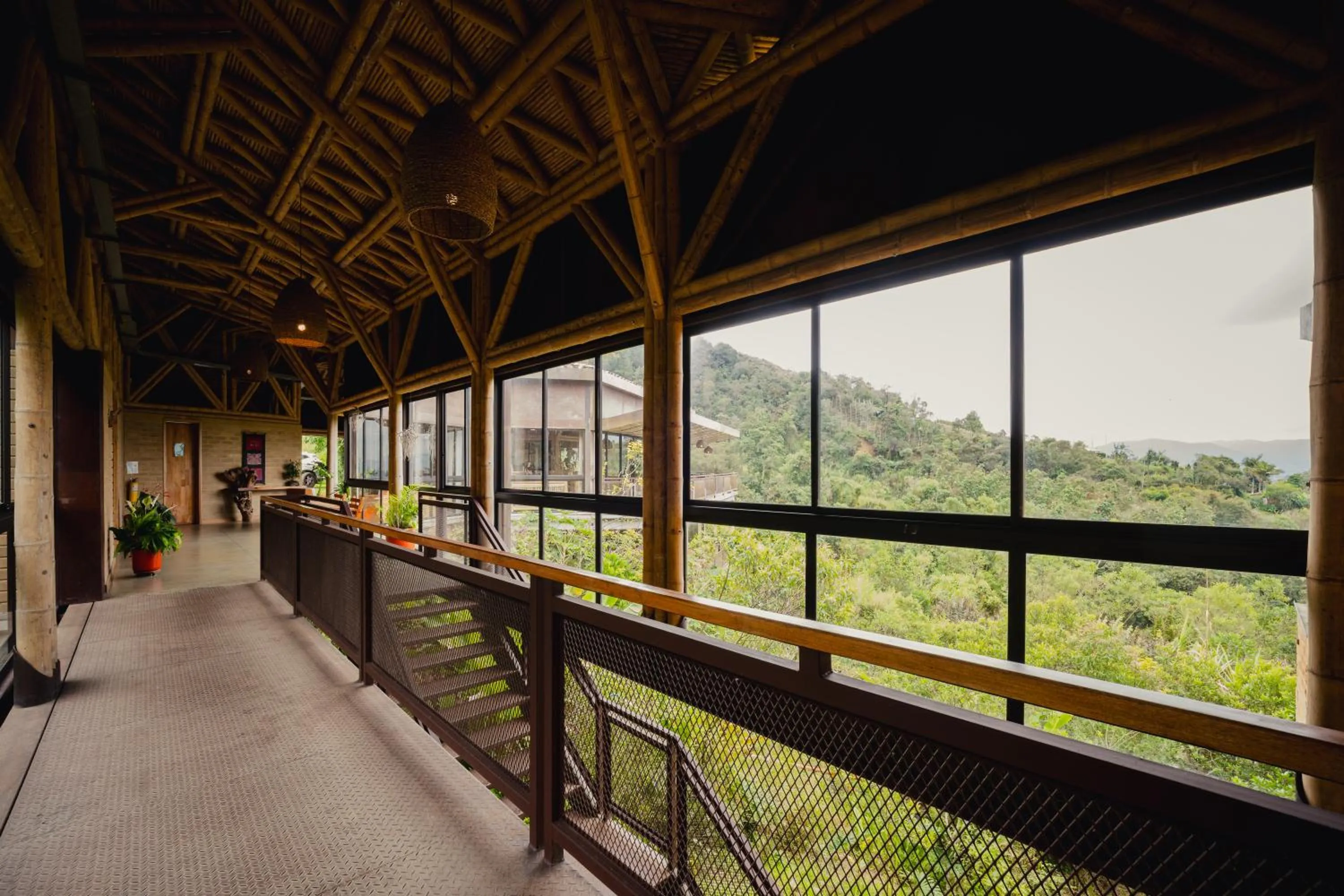 Mountain view in Cannúa Lodge Hotel