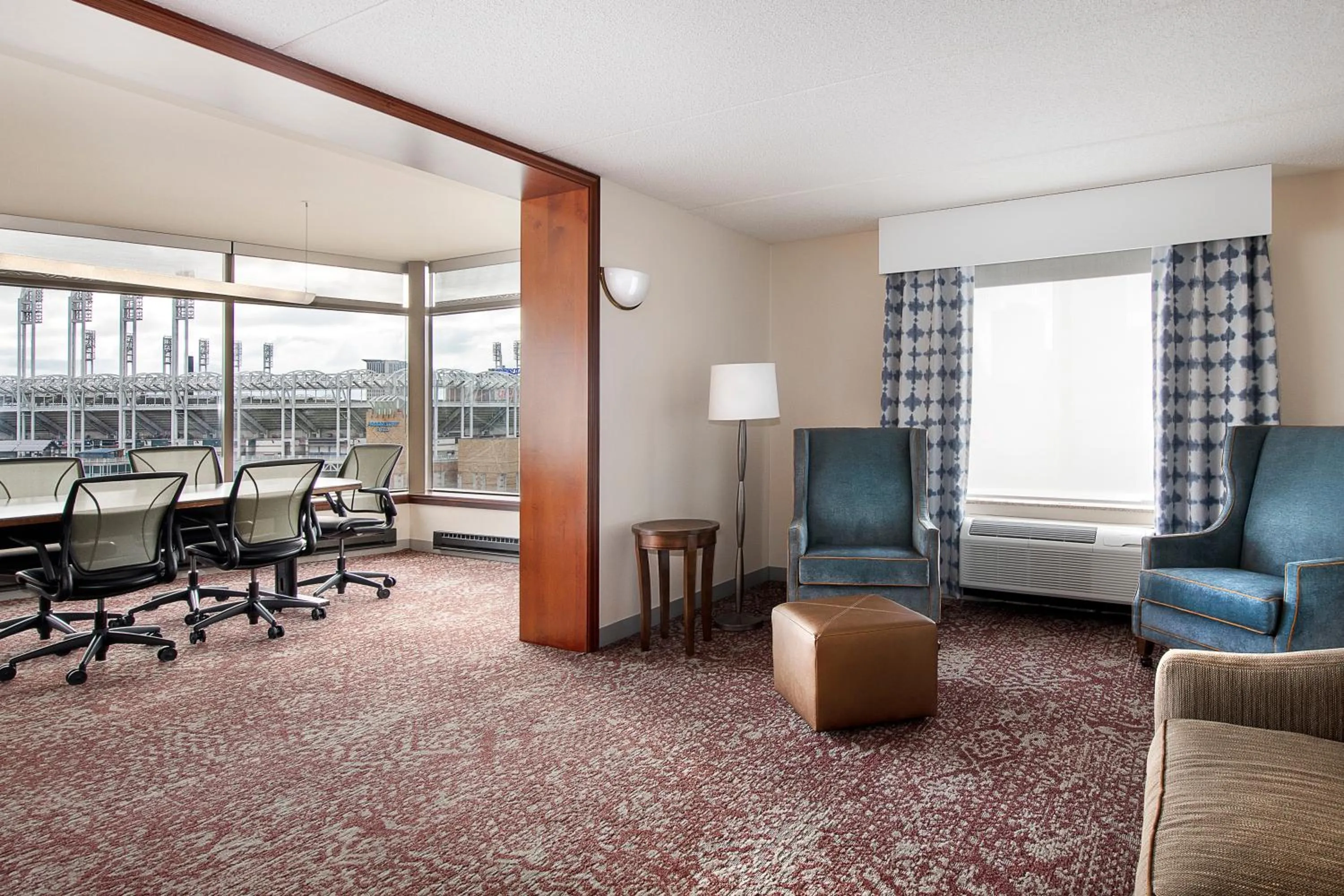 Photo of the whole room in Hilton Garden Inn Cleveland Downtown