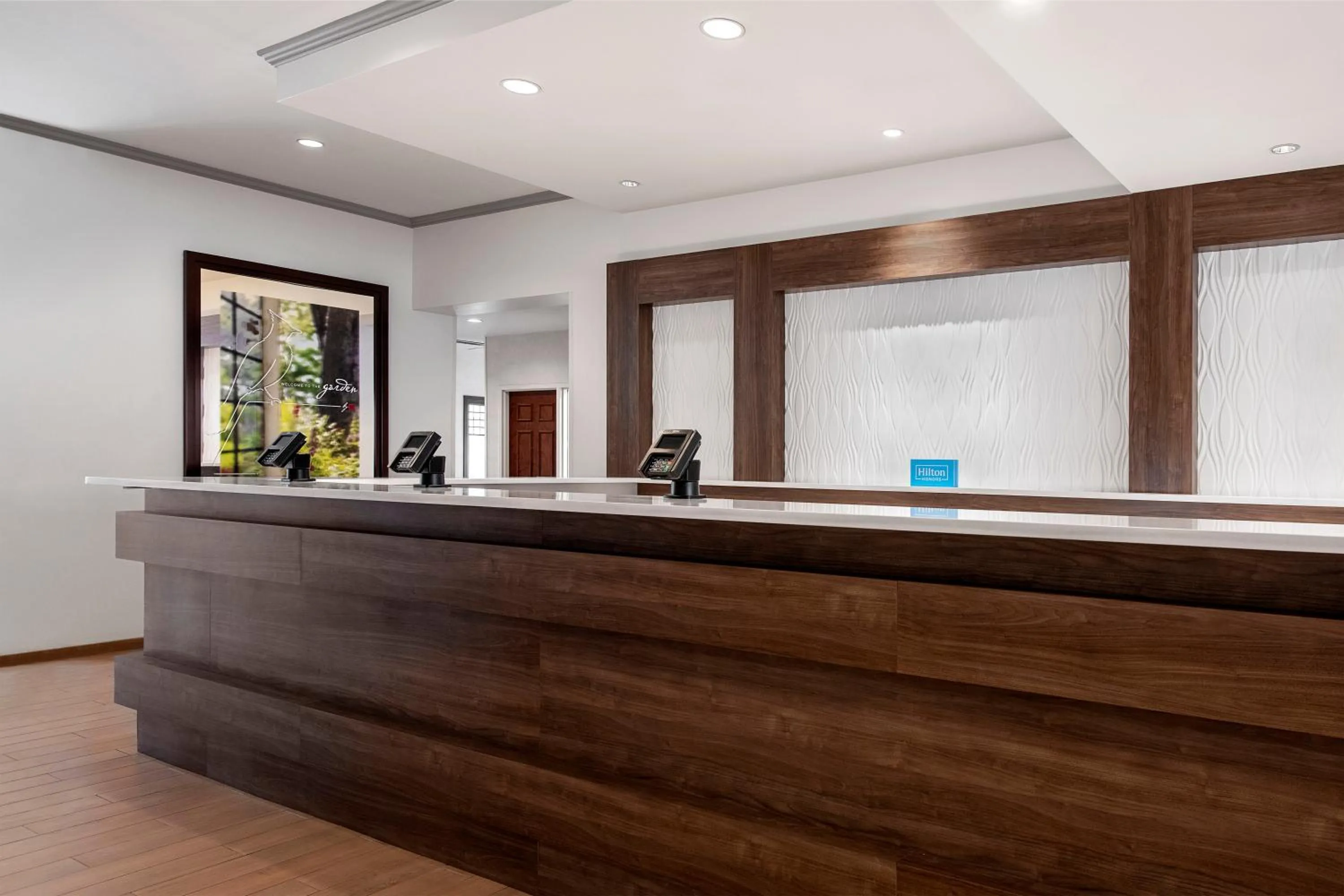 Lobby or reception in Hilton Garden Inn Cleveland Downtown