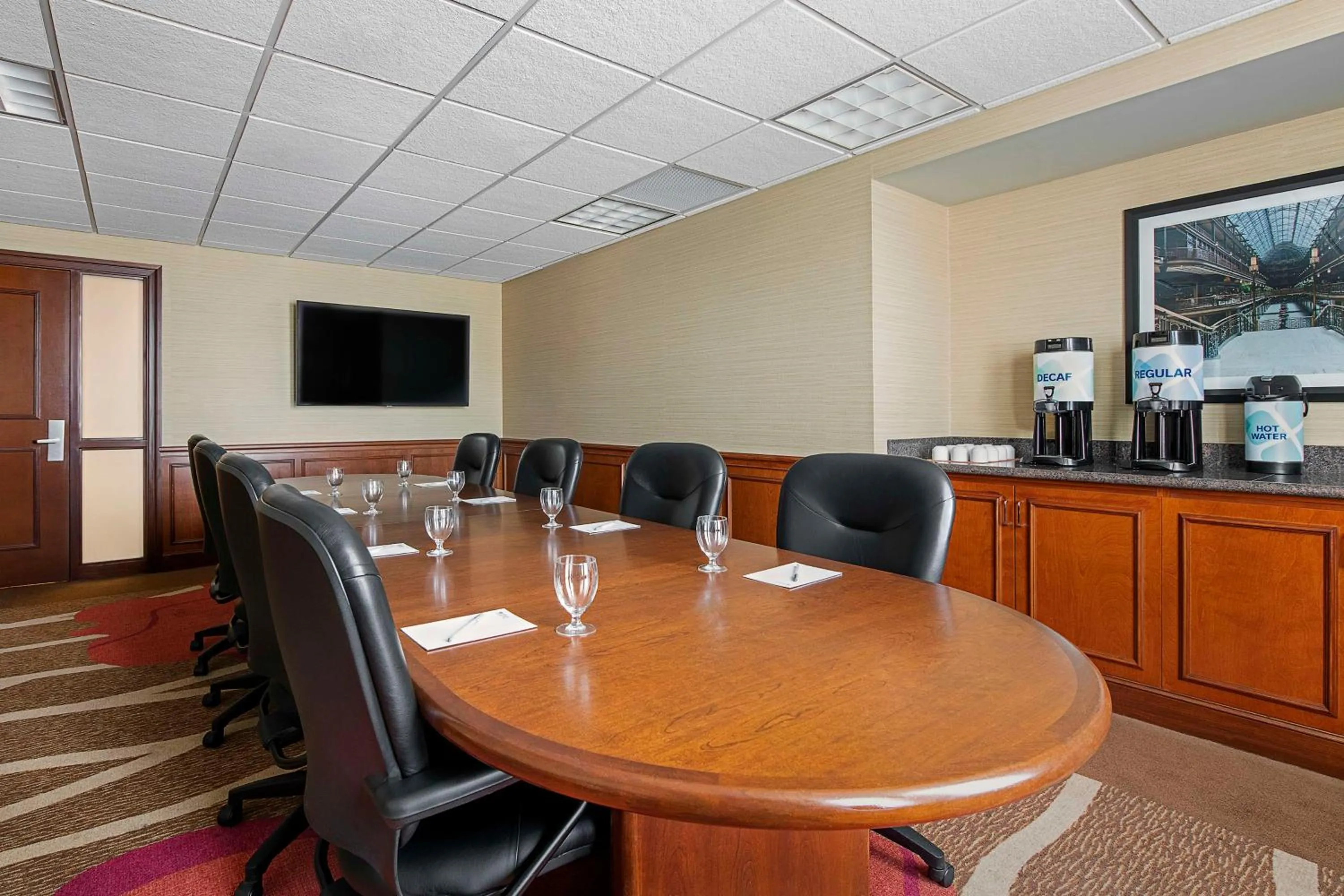 Meeting/conference room in Hilton Garden Inn Cleveland Downtown