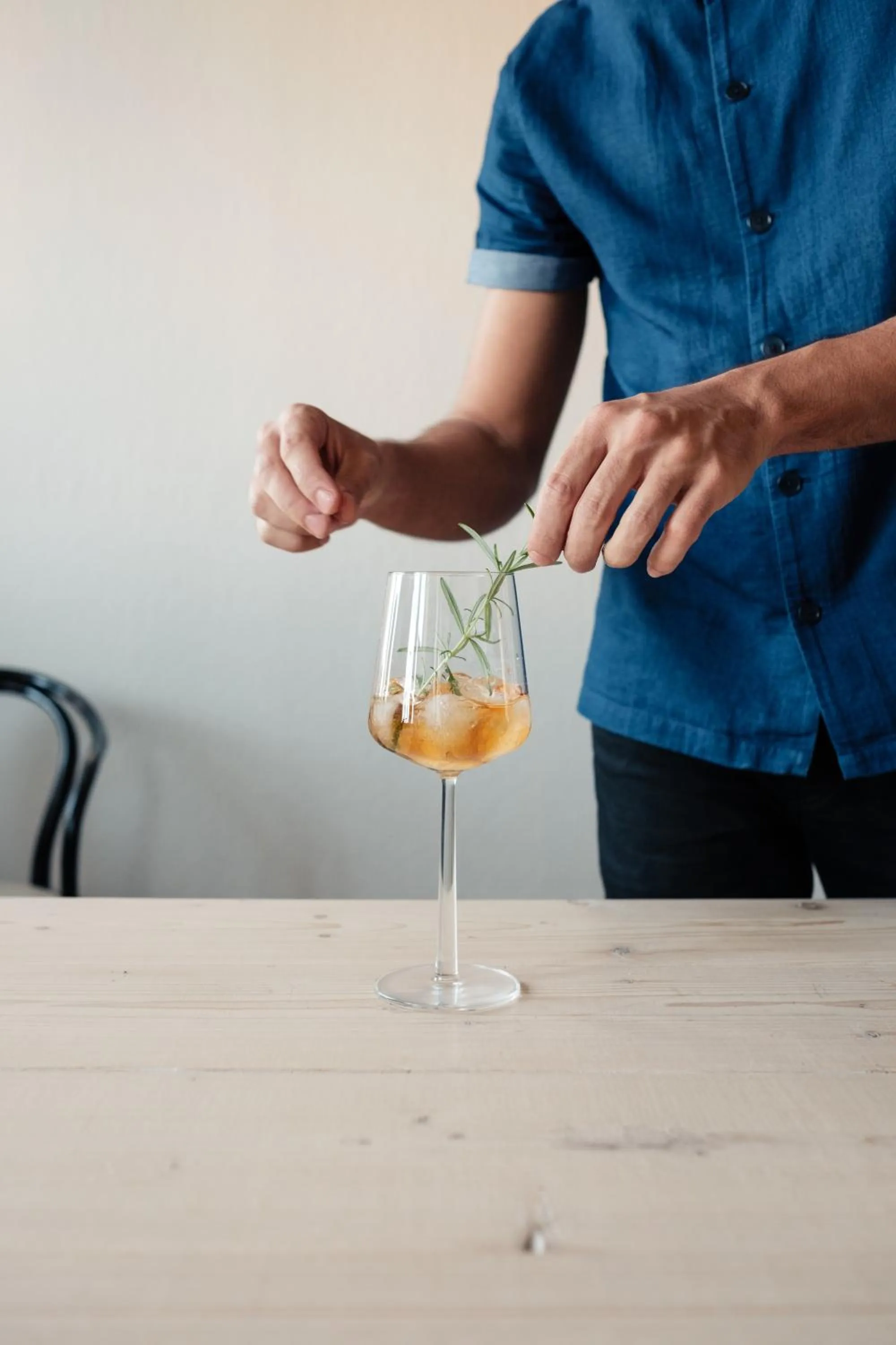 Food and drinks in Rosa Et Al Townhouse