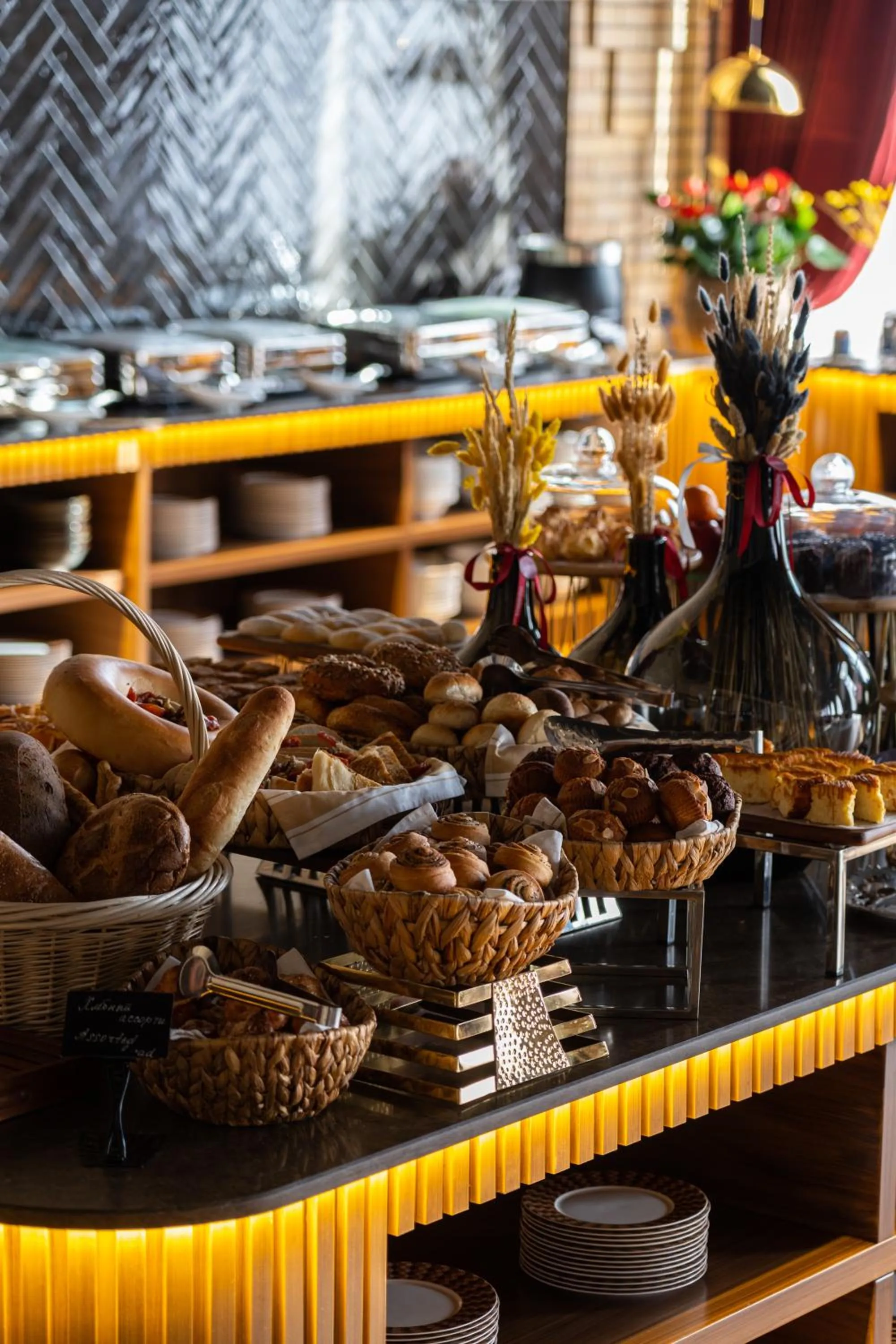 Buffet breakfast in Mövenpick Samarkand